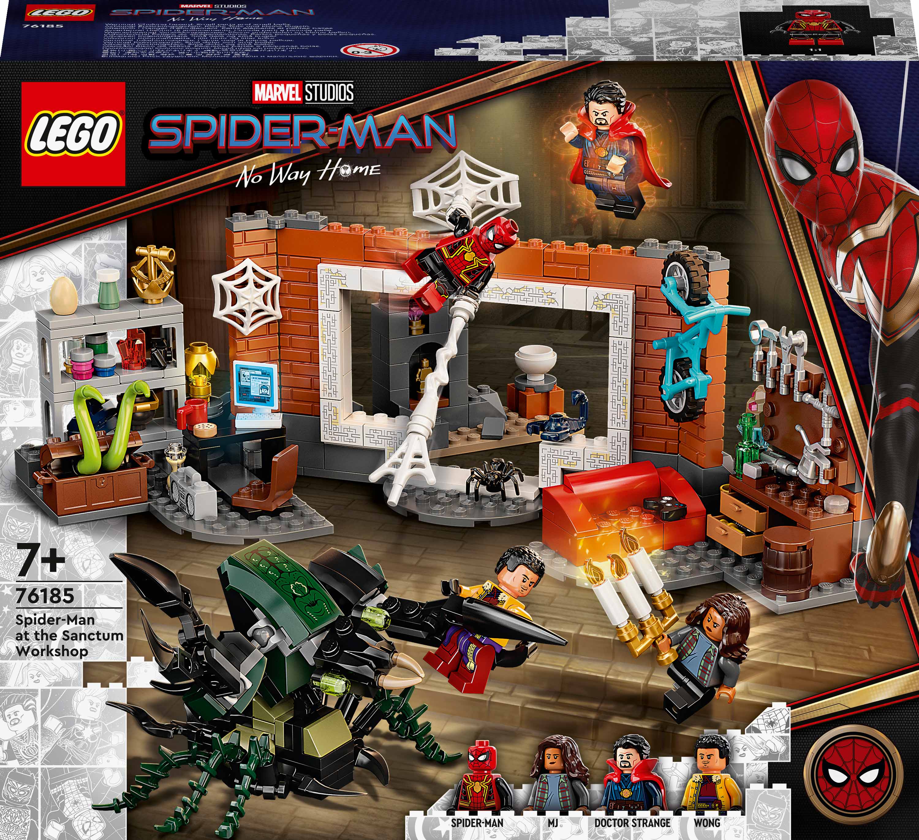 

Конструктор LEGO Super Heroes Marvel Человек-Паук в мастерской Санктума (76185)