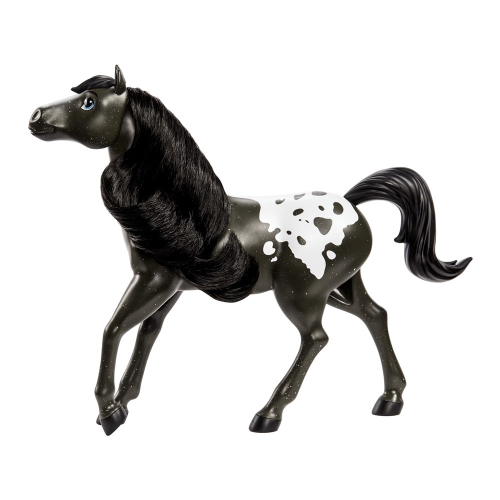 

Фигурка Mattel Spirit untamed Табун Скакун черный с черной гривой (GXD96/4)