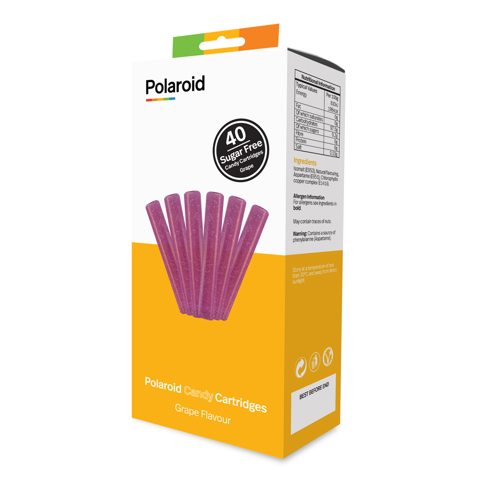 

Набір картриджів для 3D ручки Polaroid Candy pen Виноград 40 штук (PL-2509-00)