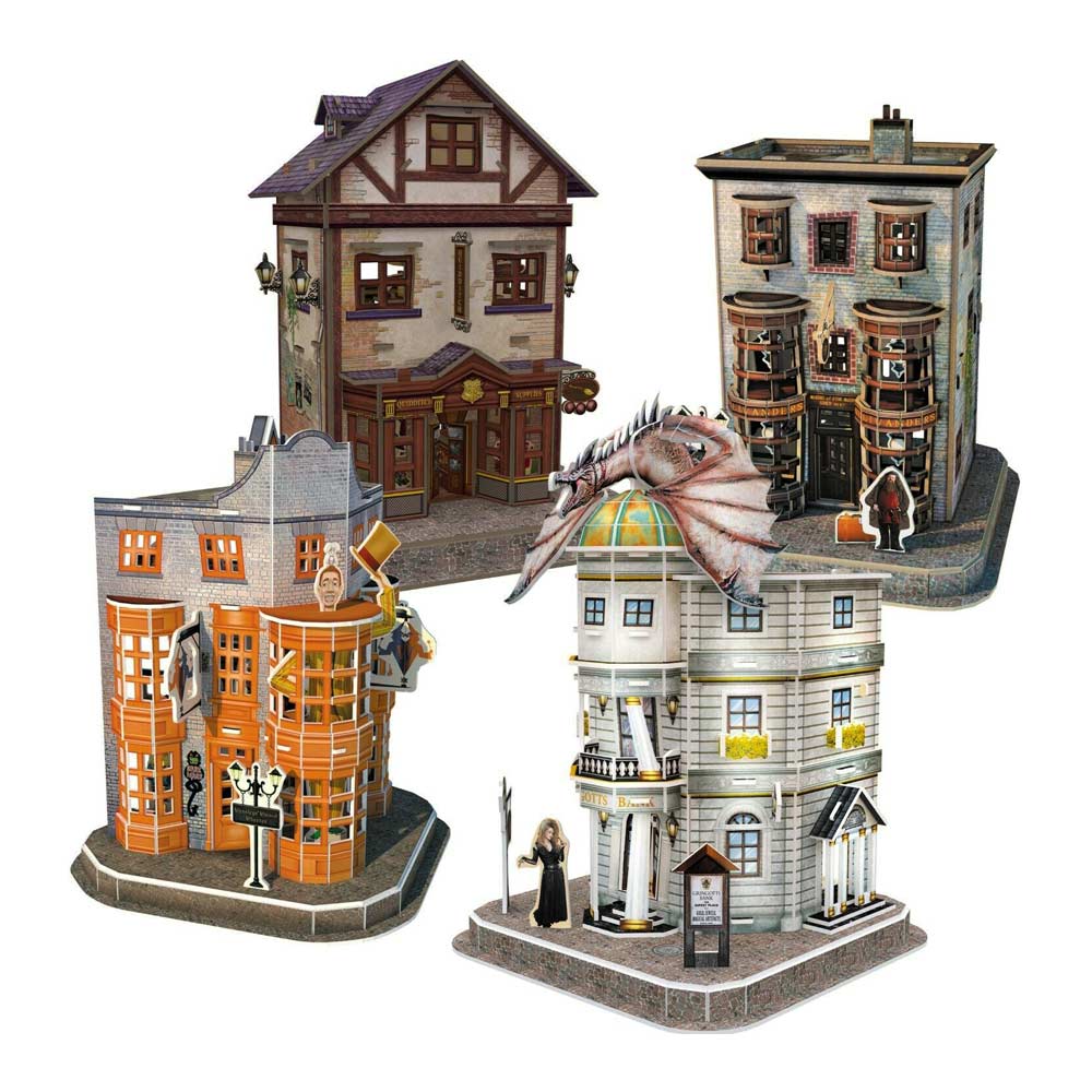 

Тривимірний пазл CubicFun 4 в 1 Harry Potter Алея Діагон (DS1009h)