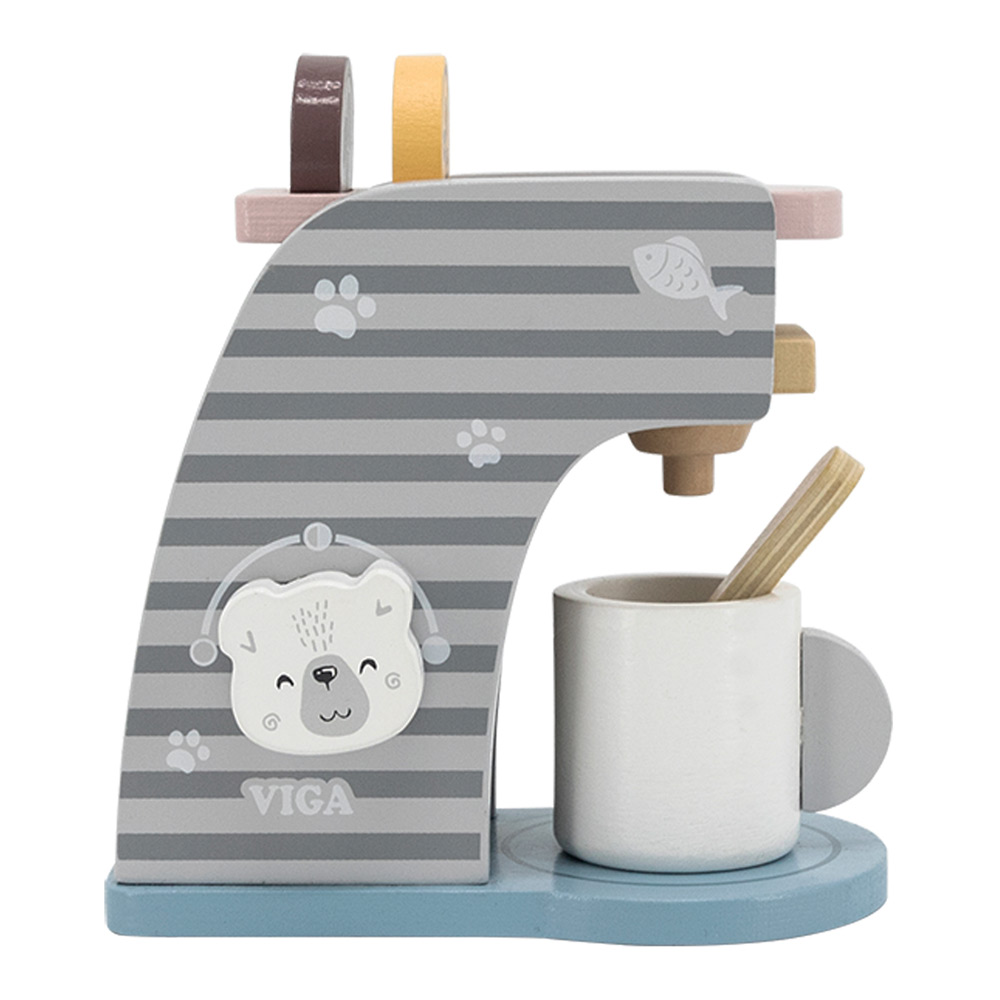 

Игрушечная кофемашина Viga Toys PolarB деревянная (44018)