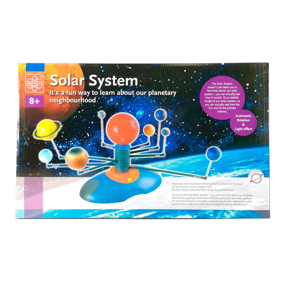 

Набор для исследований Edu-Toys Солнечная система с автовращением и подсветкой (GE045)