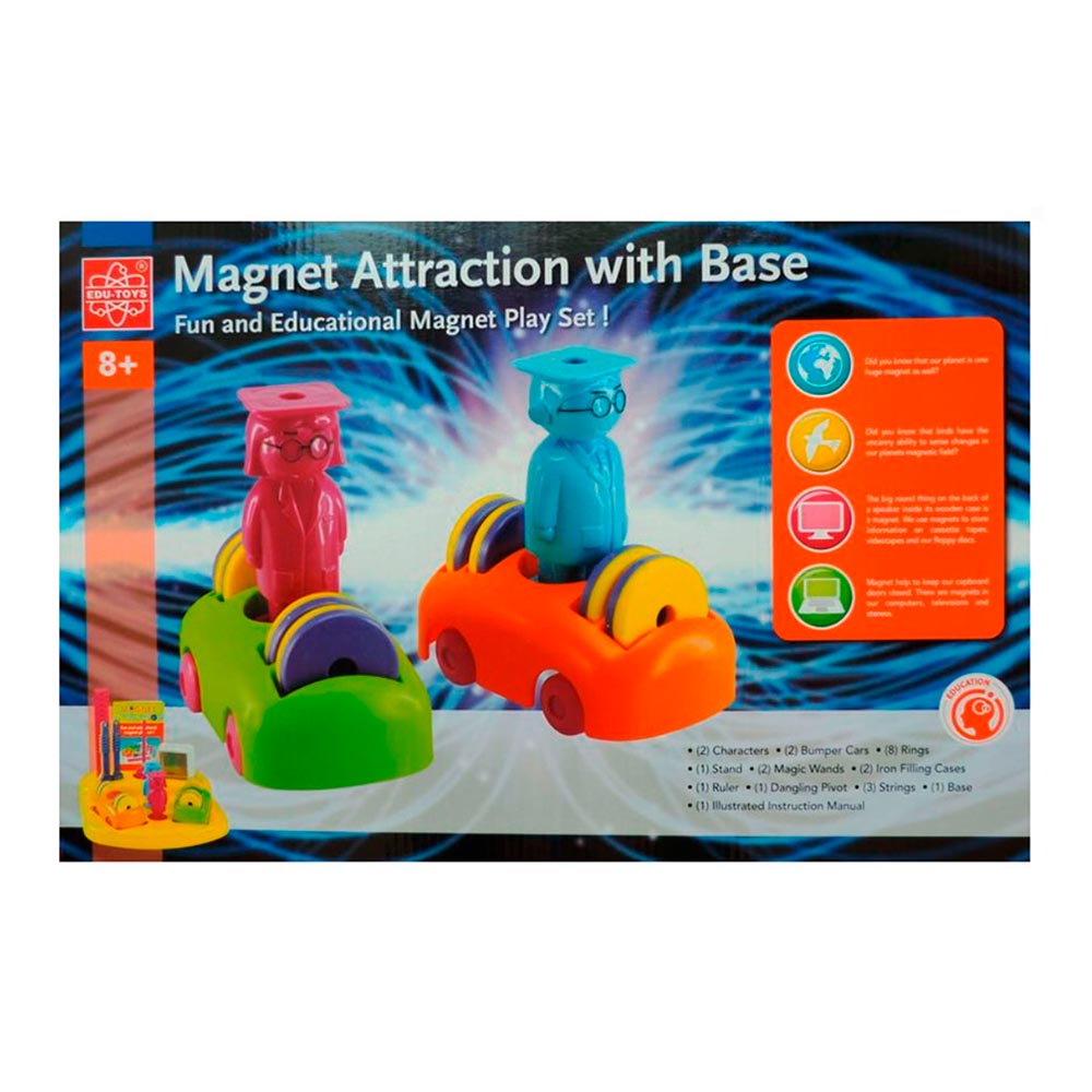 

Набір для досліджень Edu-Toys Досліди з магнітами (MA052)