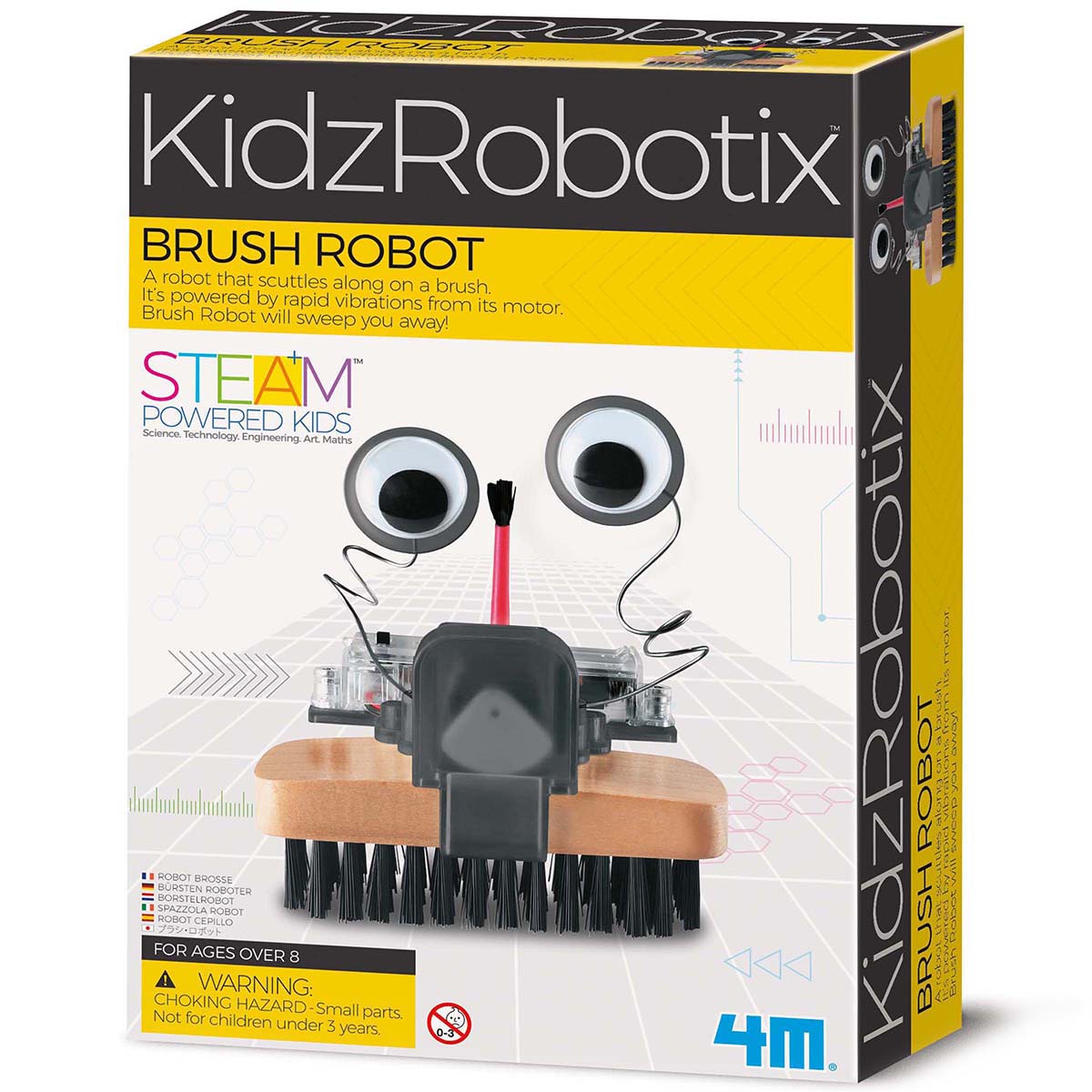 

Научный набор 4M KidzRobotix Робот-щетка (00-03282)