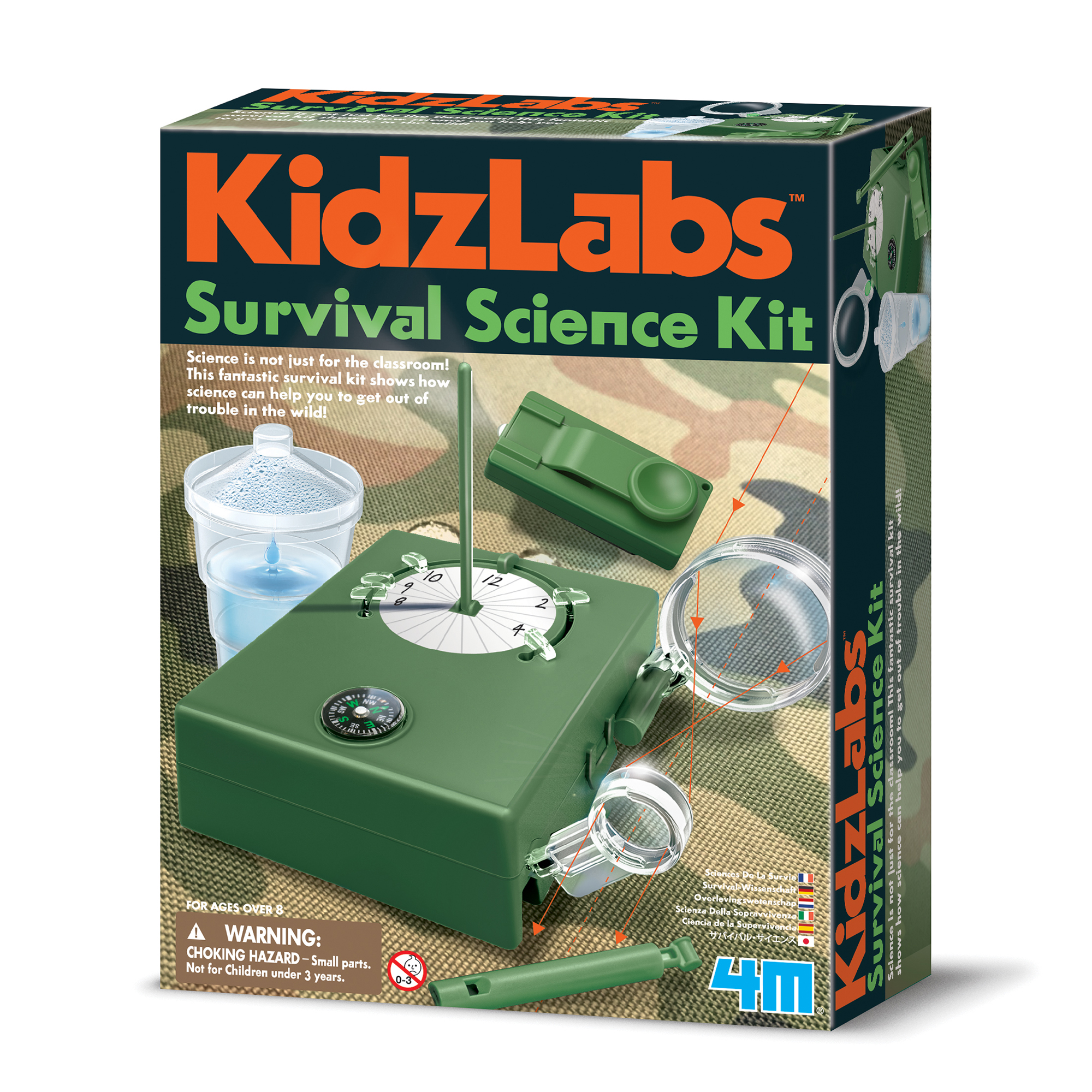 

Набор для исследований 4M KidzLabs Наука выживания (00-03395)