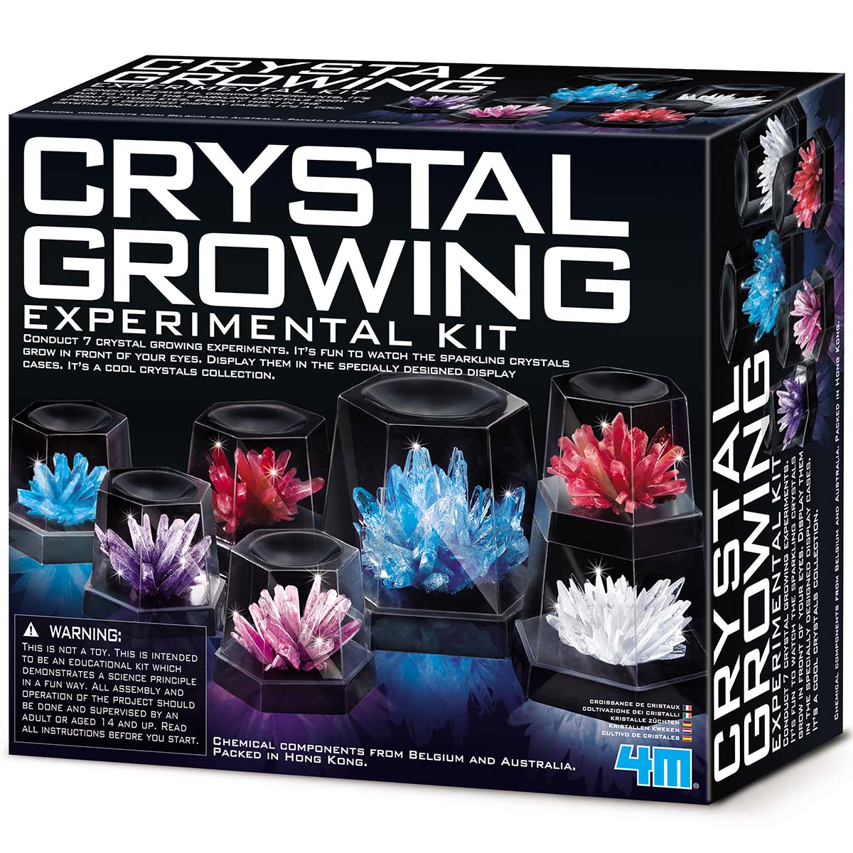 Акція на Набор 4M Crystal growing Эксперименты с кристаллами (00-03915/EU) від Будинок іграшок