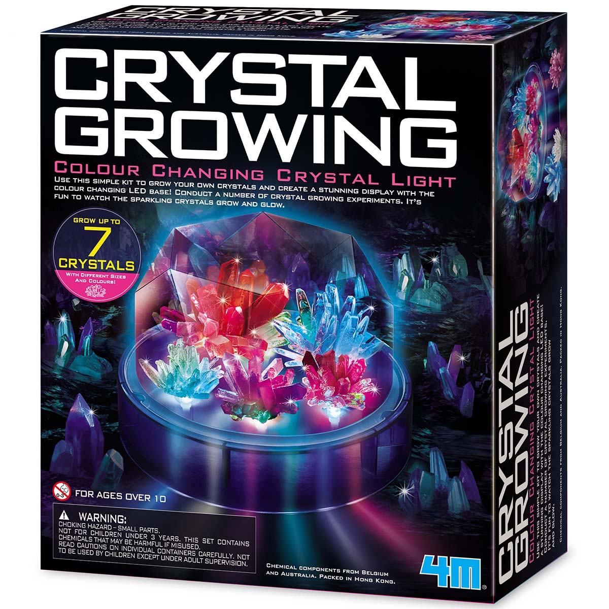 

Набор 4M Crystal growing Цветные кристаллы с подсветкой (00-03920/US)