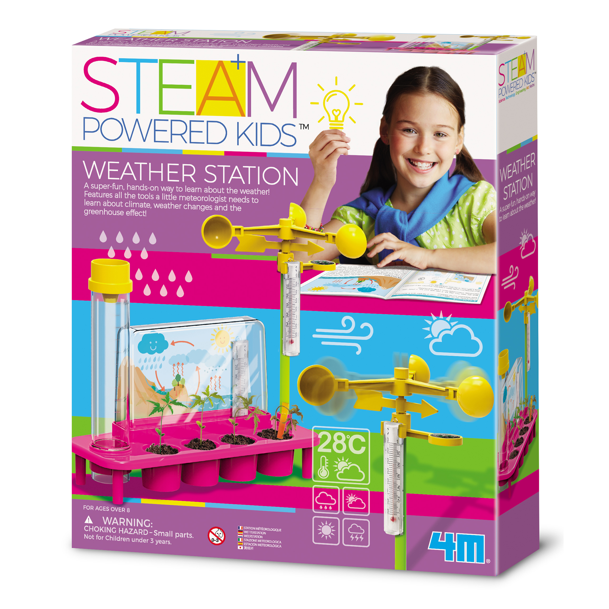 

Набор для исследований 4M Steam Powered kids Метеостанция (00-04904)