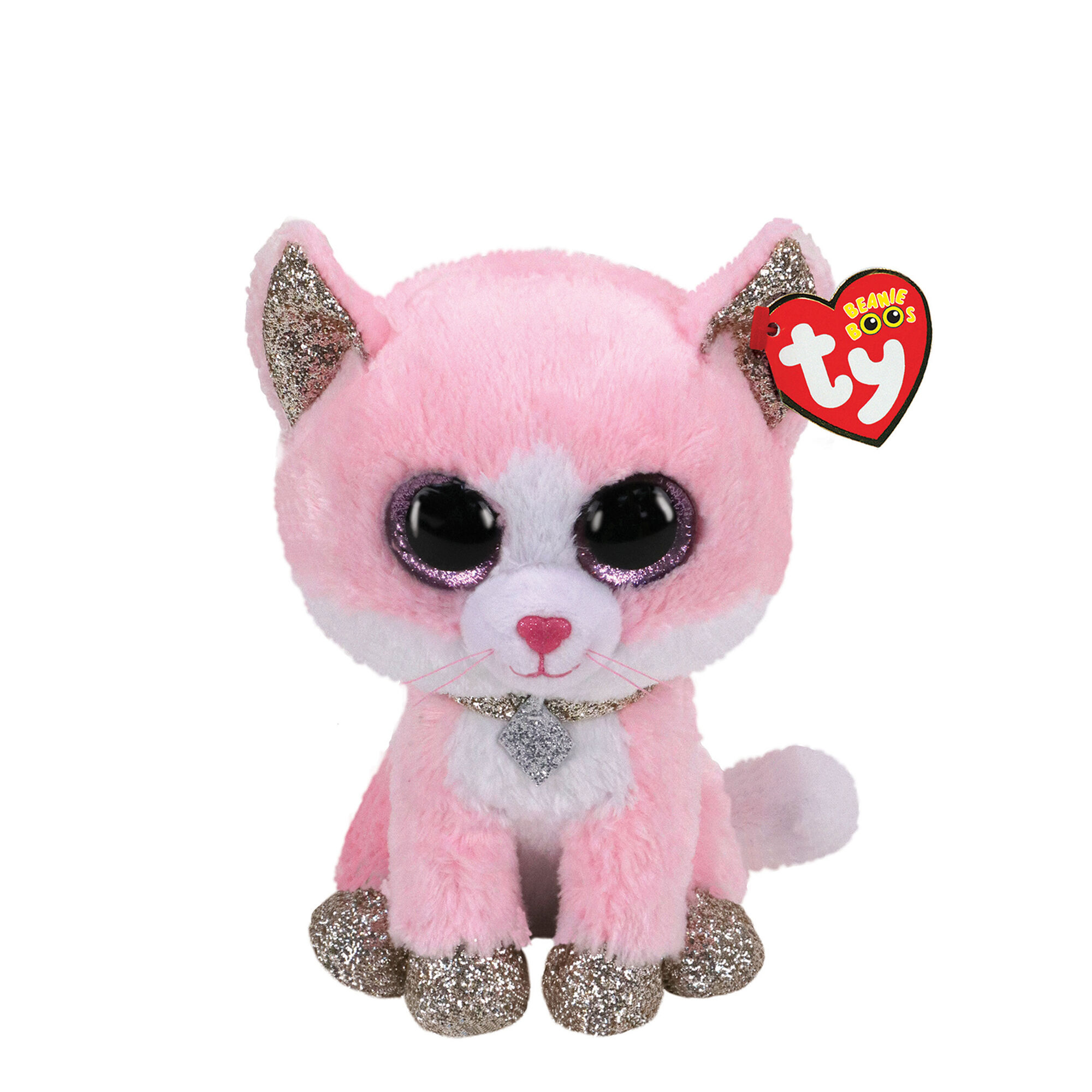

М'яка іграшка TY Beanie boo's Рожеве кошеня Фіона 15 см (36366)