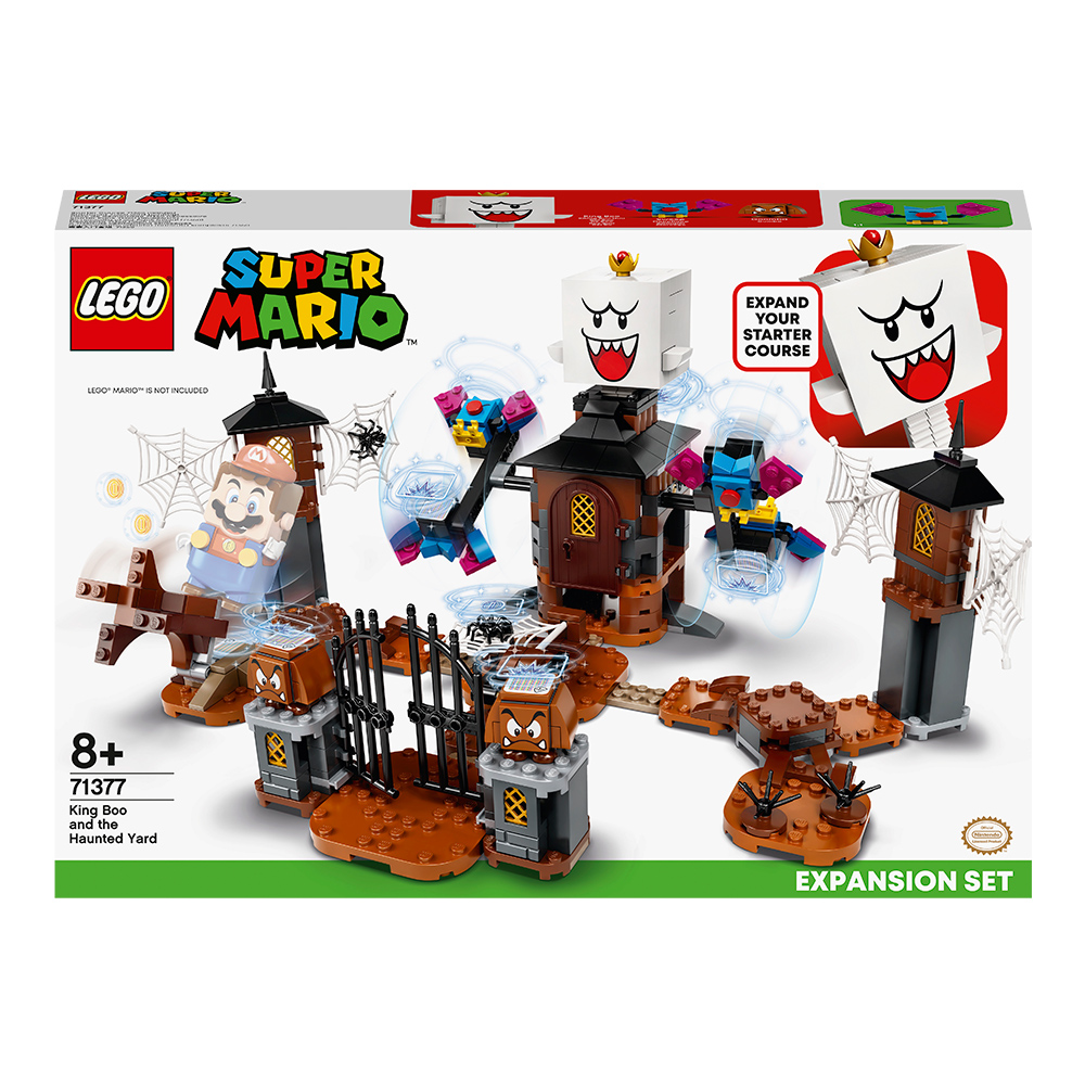 

Конструктор LEGO Super Mario Король Бу та двір із привидами додатковий рівень (71377)