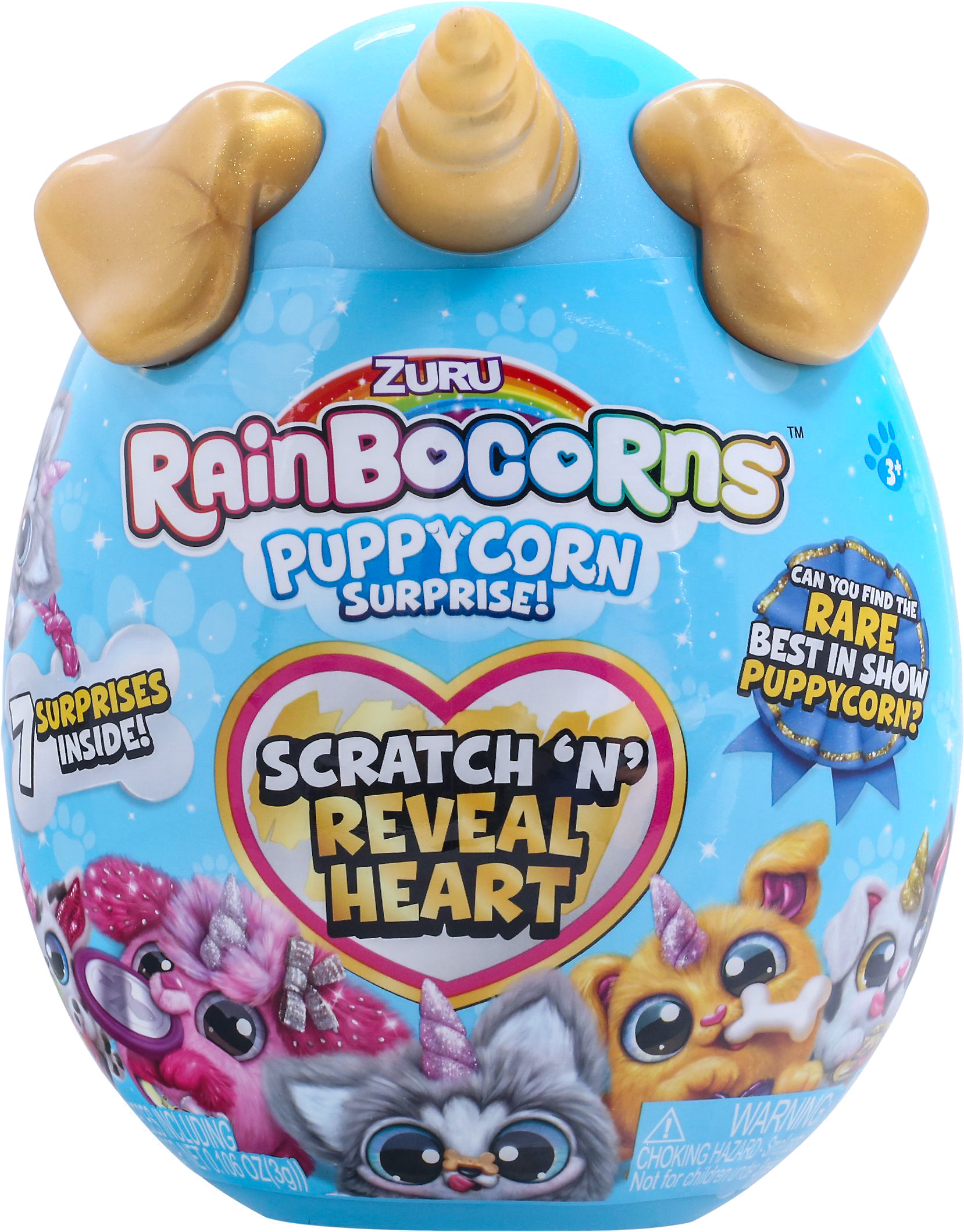 

Мягкая игрушка-сюрприз Rainbocorns Puppycorn Реинбокорн-B Бульдог (9237B)