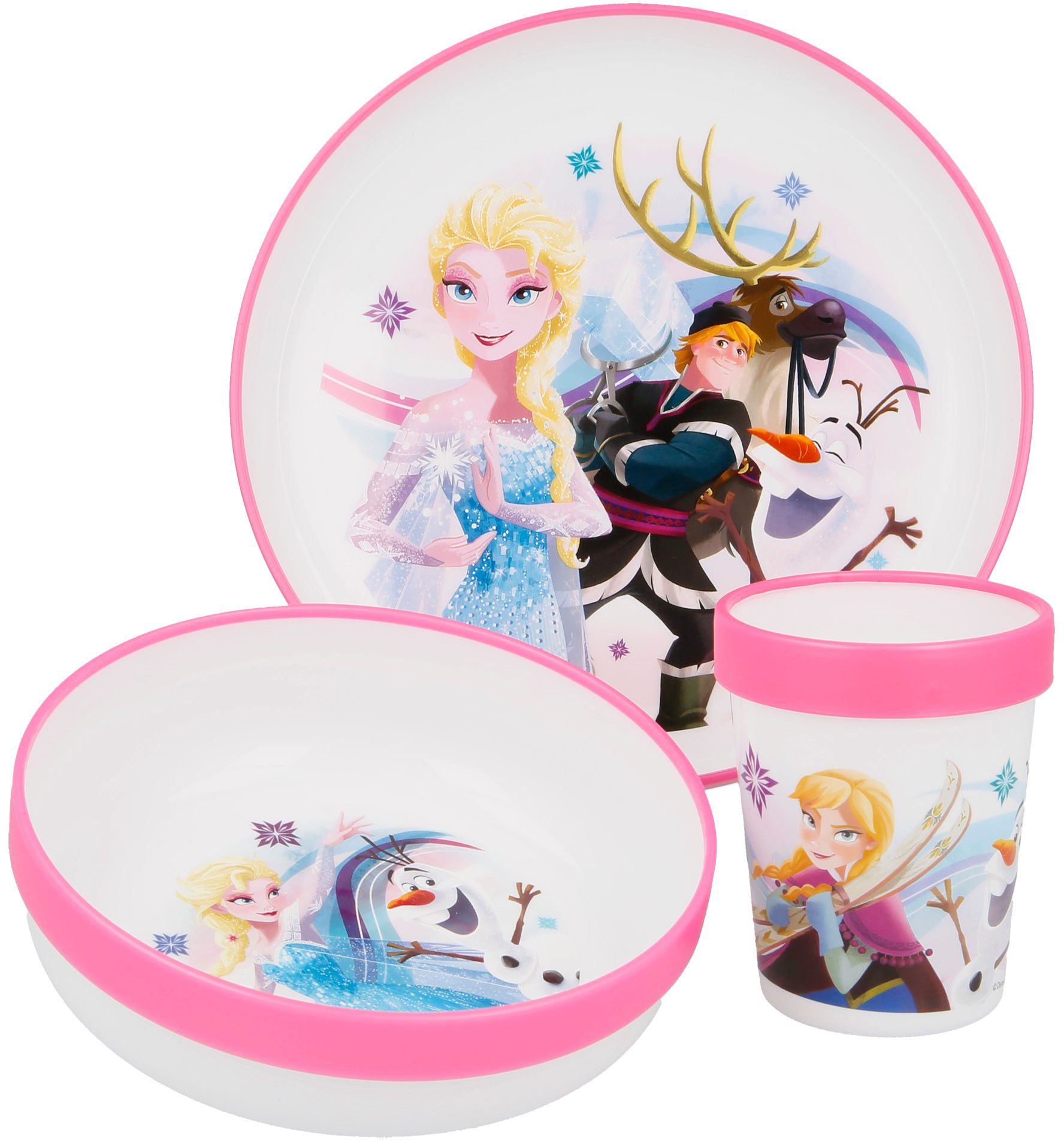 

Набор посуды Stor Frozen пластиковый 3 предмета (Stor-17981)