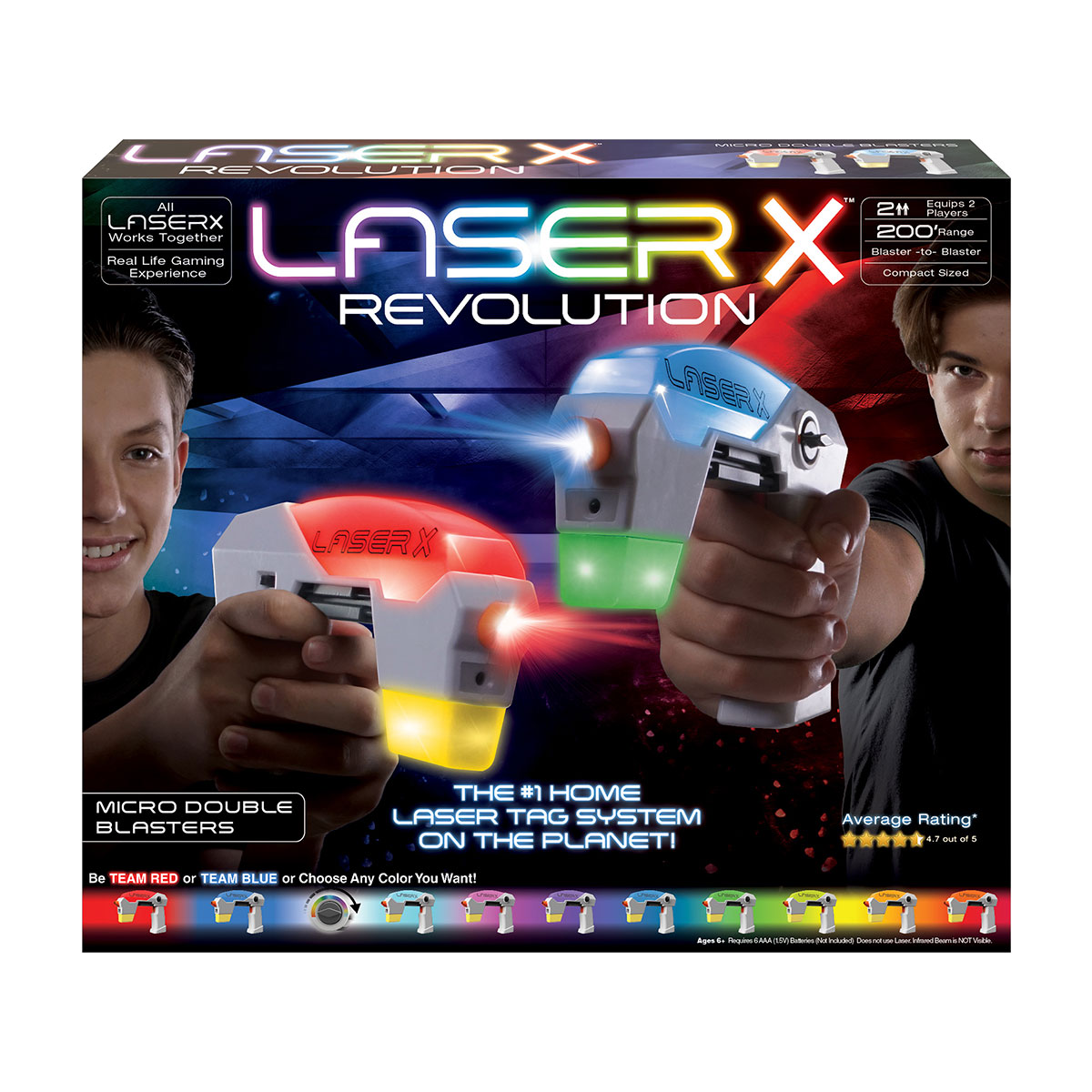 Акція на Набір лазерних бластерів Laser X Revolution Micro (88168) від Будинок іграшок