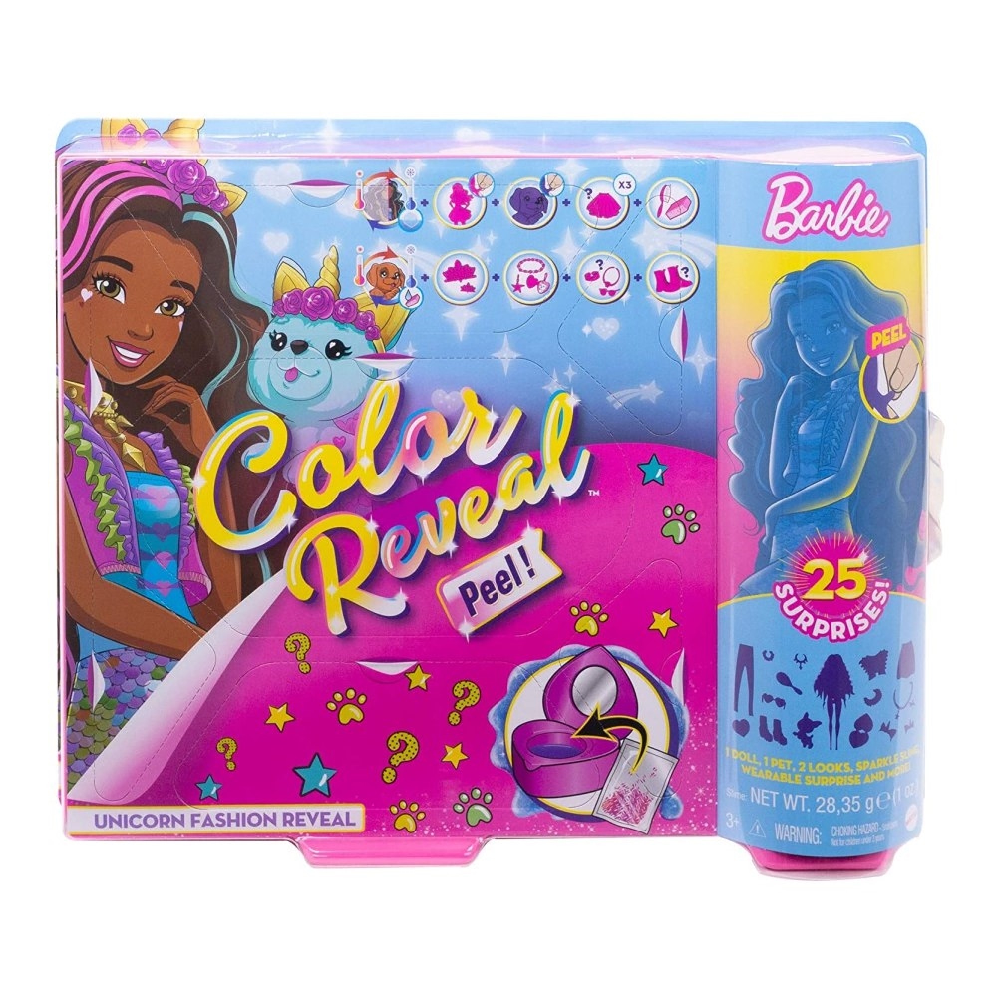 

Набор-сюрприз Barbie Color Reveal Единорог (GXY20/GXV95)