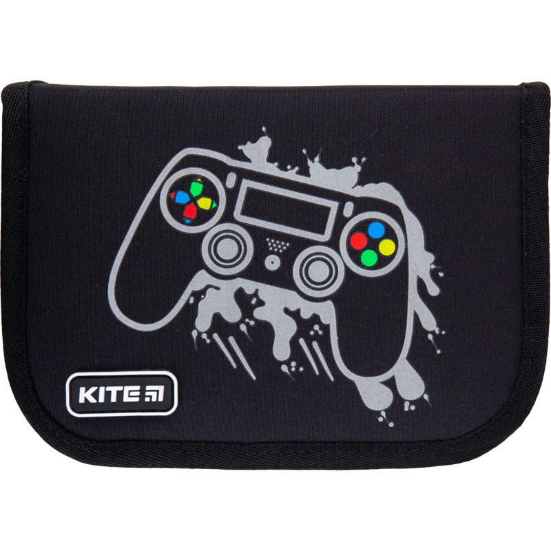 

Пенал Kite Education Gamer без наполнения черный (K21-622-4)