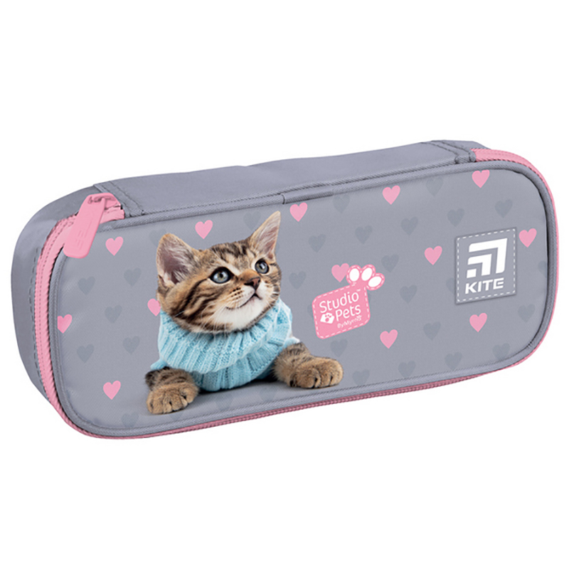 

Пенал Kite Education Studio pets Котенок в голубом свитере (SP21-662-2)