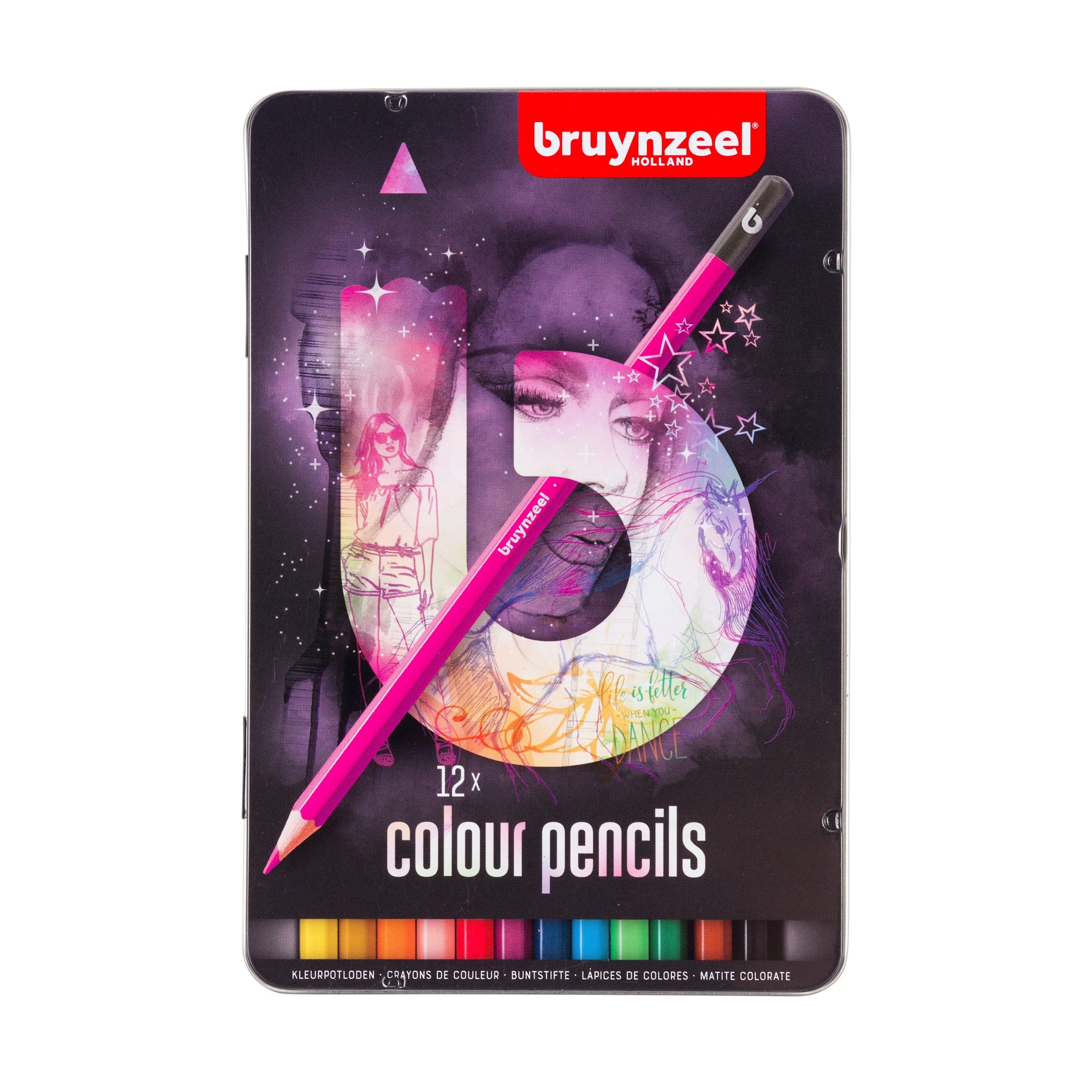 

Карандаши цветные Bruynzeel Light 12 цветов (60212112)