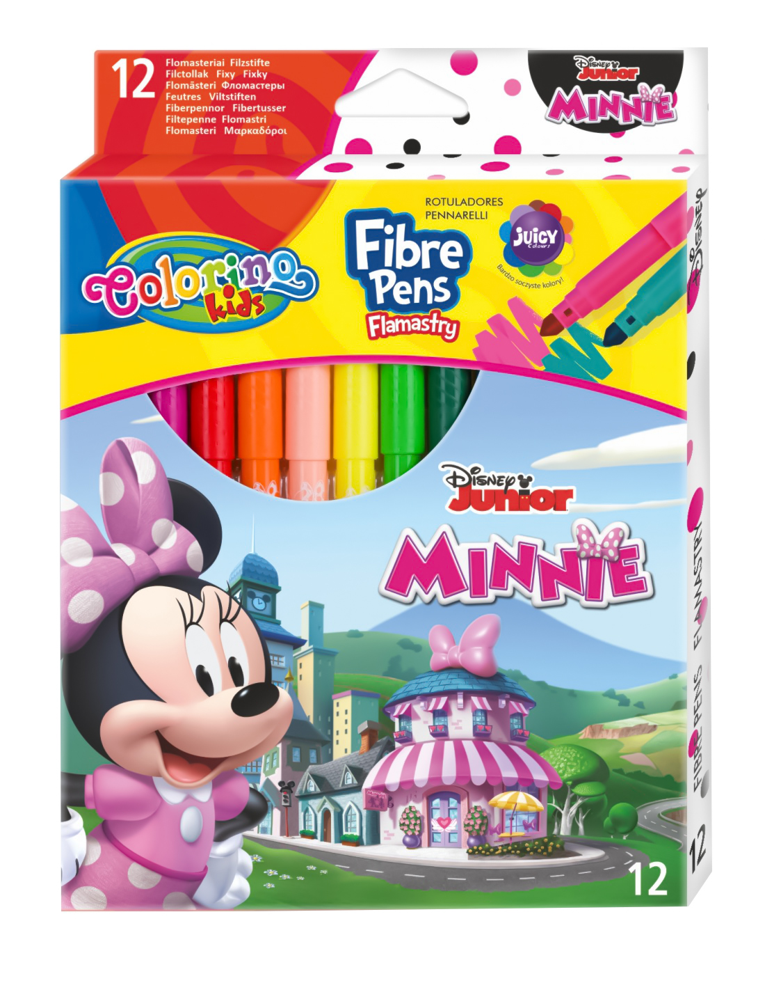 

Фломастери Colorino Disney Мінні Маус 12 кольорів (90706PTR)