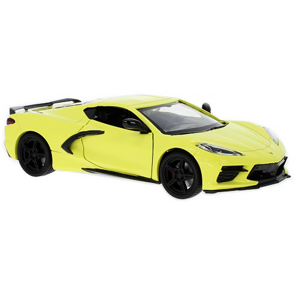 Акція на Автомодель Maisto Chevrolet Corvette C8 жовта (31527 yellow) від Будинок іграшок