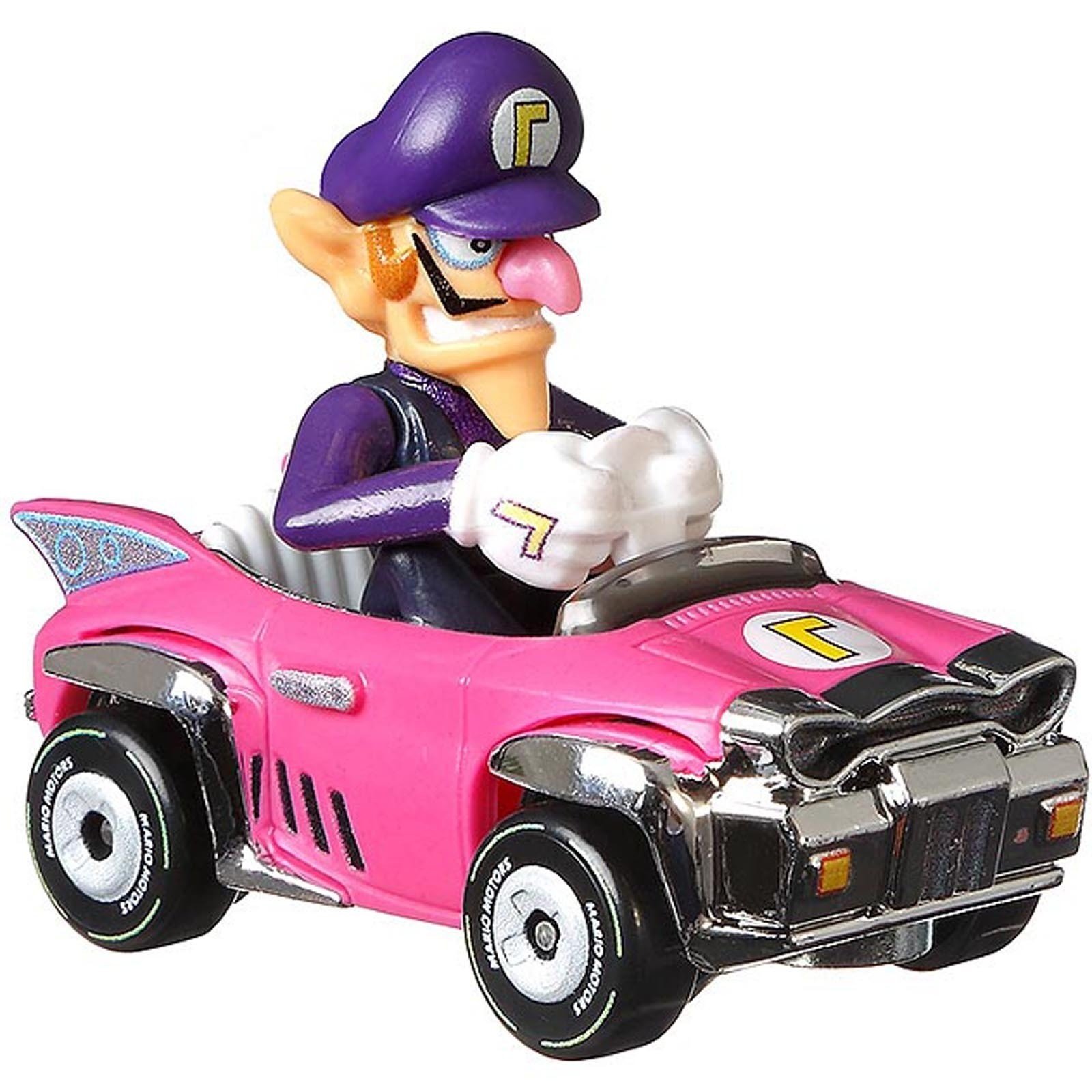 Акція на Машинка Hot Wheels Mario Kart Валуиджи Бедвагон (GBG25/GJH54) від Будинок іграшок