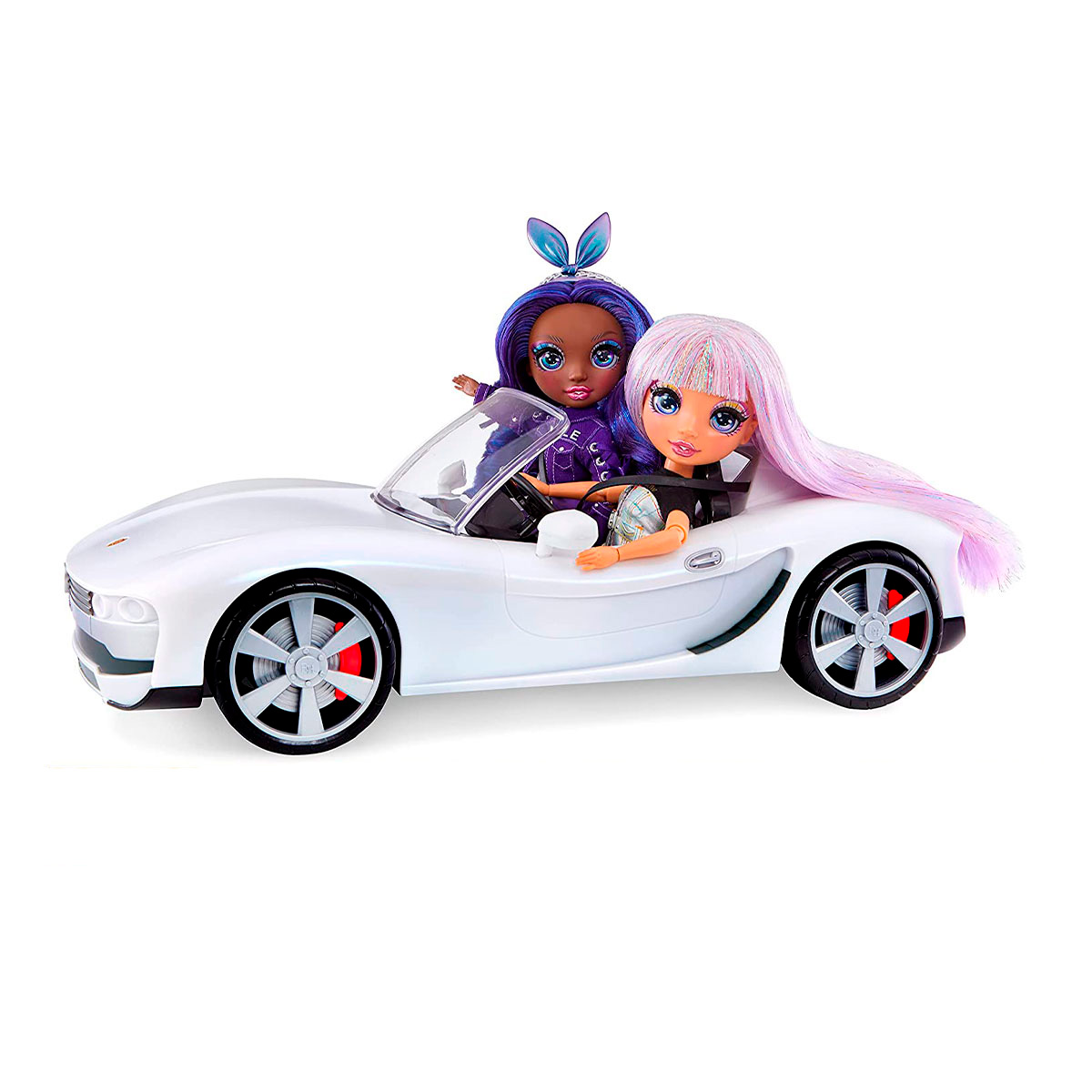 Акція на Автомобіль для ляльки Rainbow High Різнокольорове сяйво (574316) від Будинок іграшок