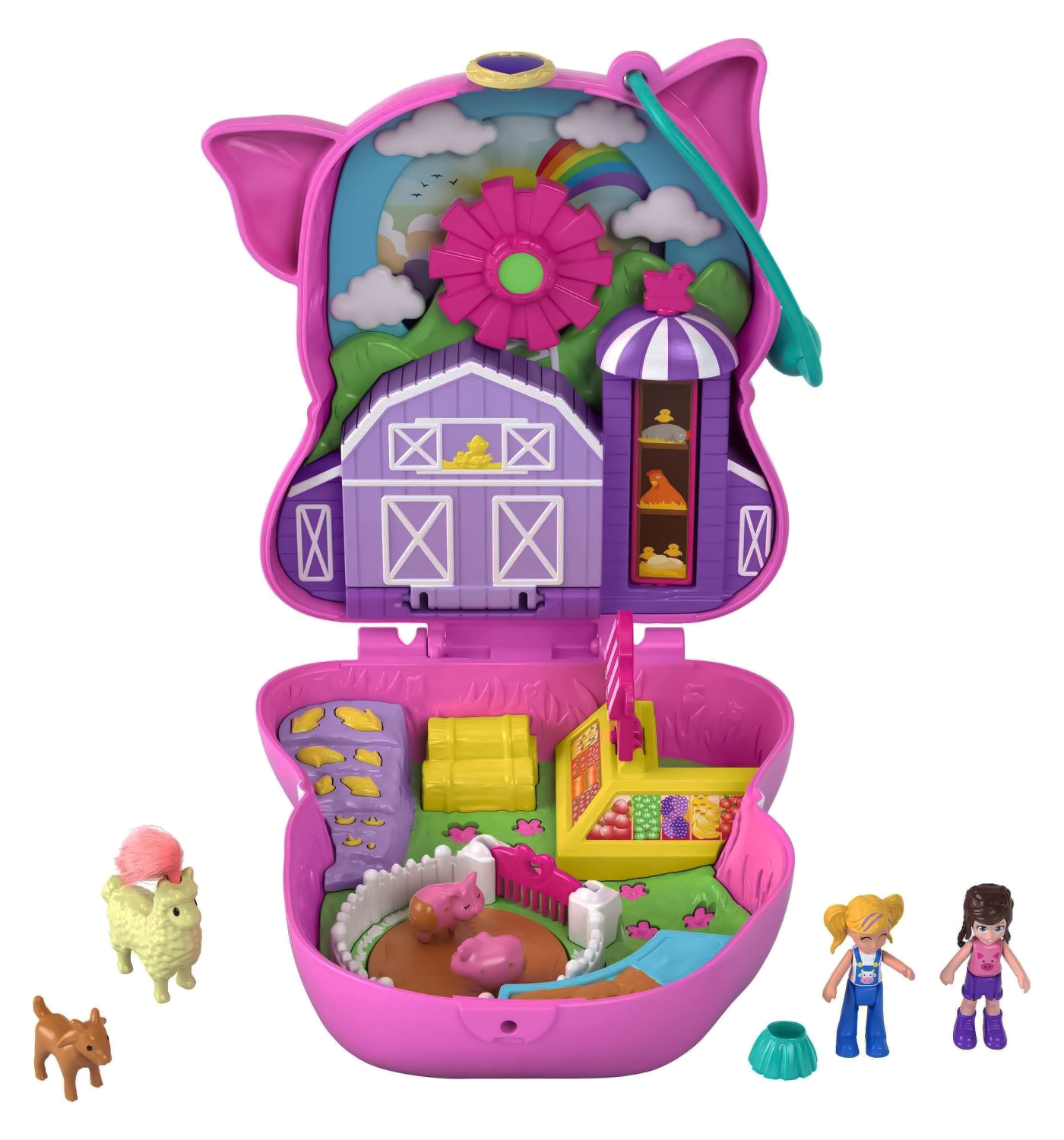 

Набор Polly Pocket Карманный мир На ферме поросят (FRY35/GTN16)