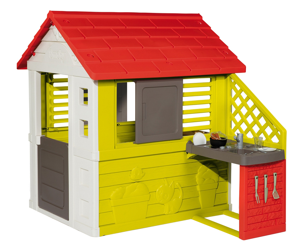 

Игровой домик Smoby Солнечный с летней кухней (810713)