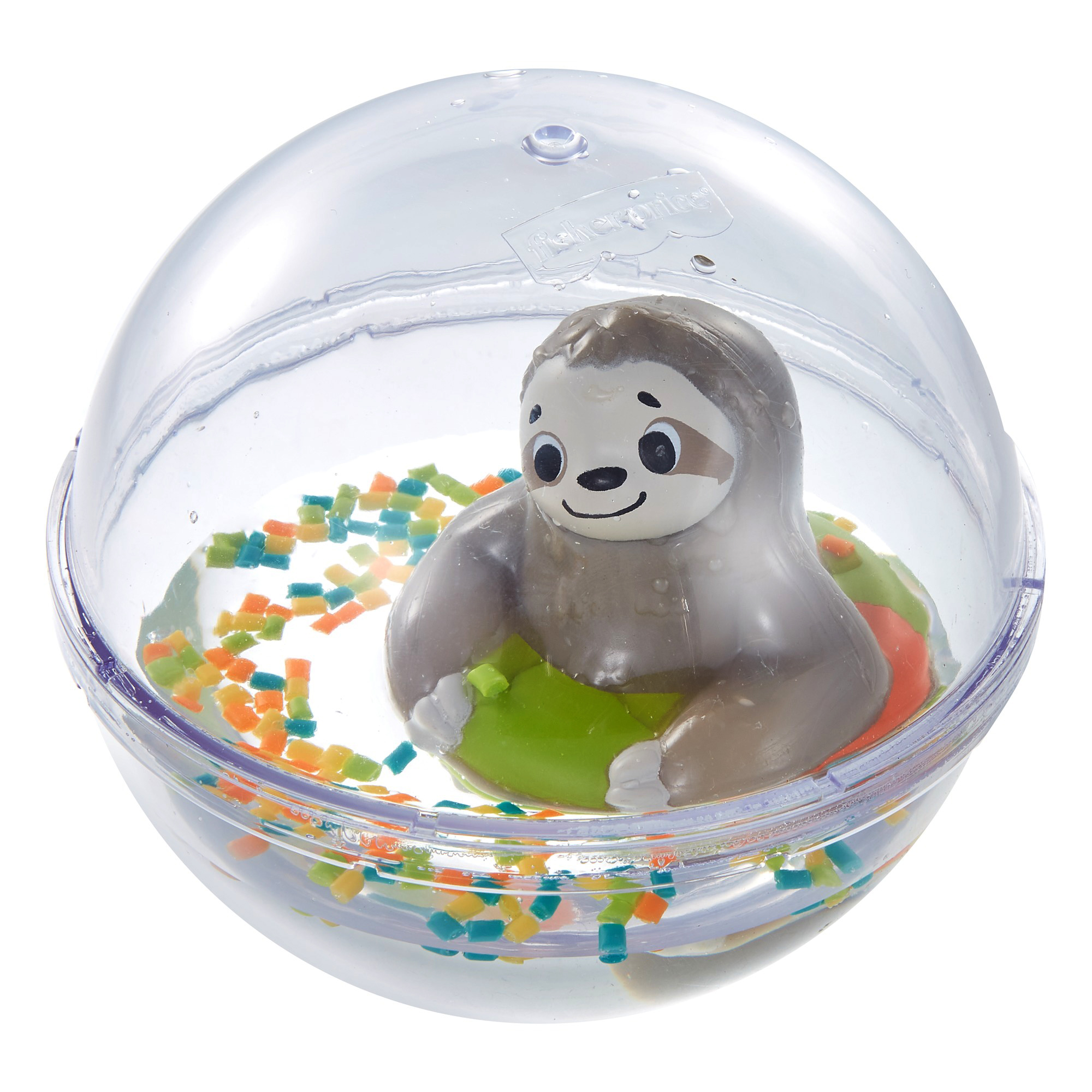 Акція на Игрушка для ванны Fisher-Price Watermates Ленивец в шаре (GRT61/GRT61-1) від Будинок іграшок