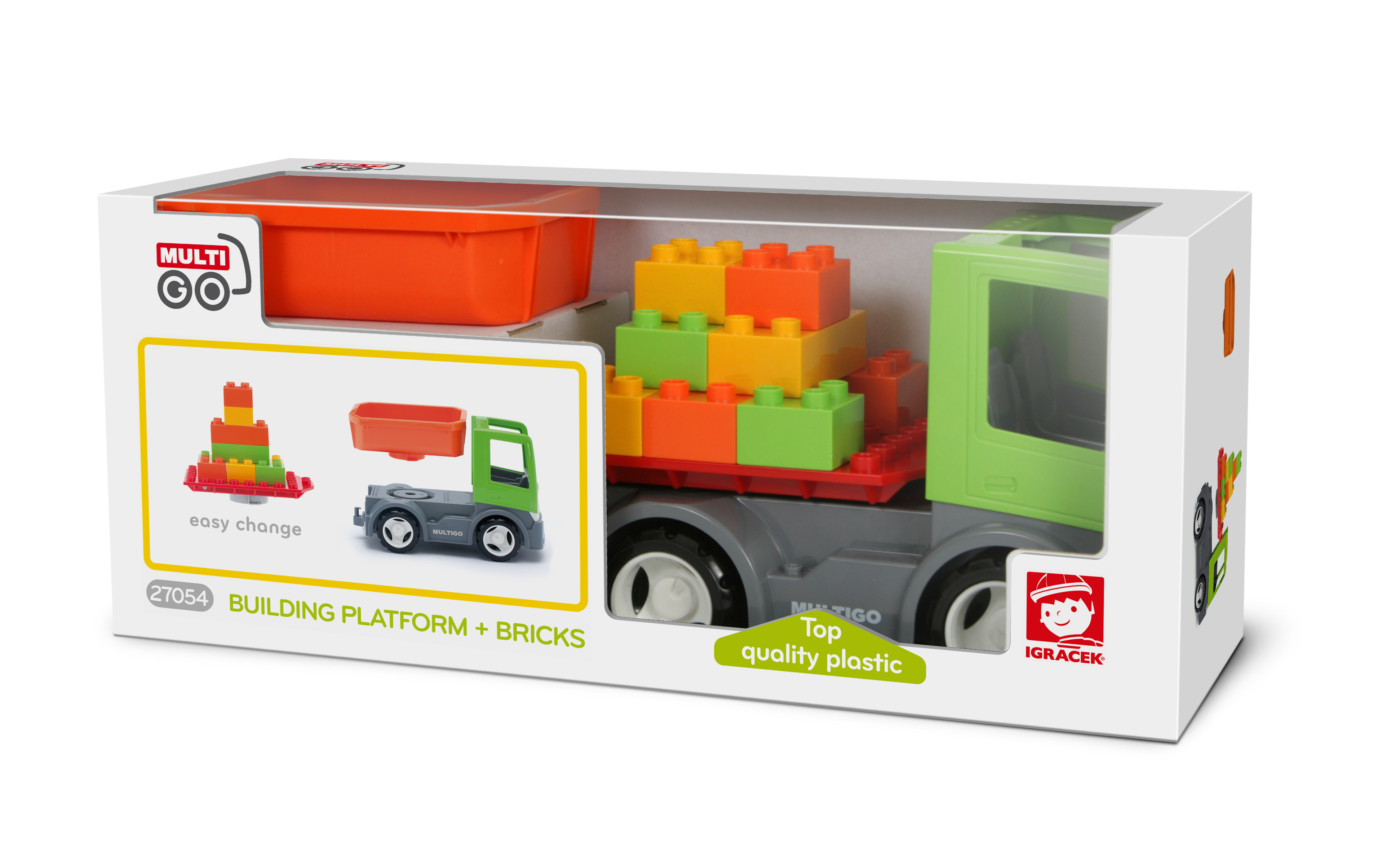 

Машинка EFKO Будівельна платформа з кубиками 2 в 1 (27054)