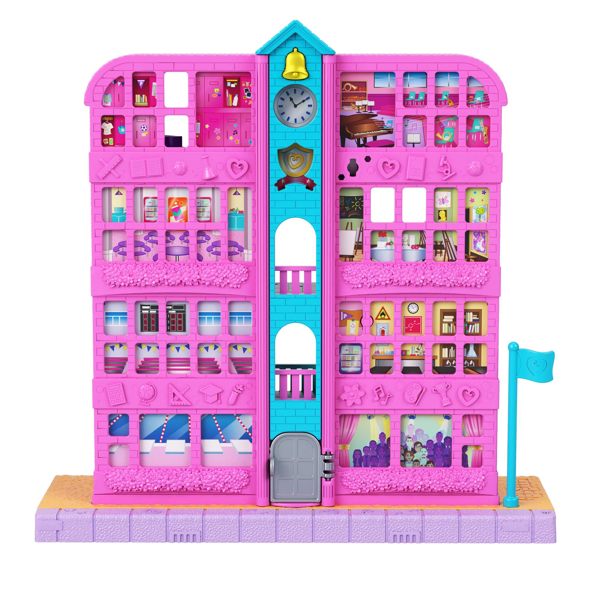 

Ігровий набір Polly Pocket Поллівіль Школа (GVY51)