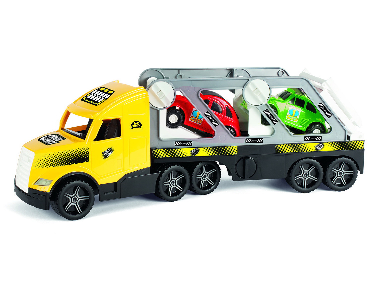

Машинка Wader Magic truck Action Автотягач з ретро автомобілями (36230)