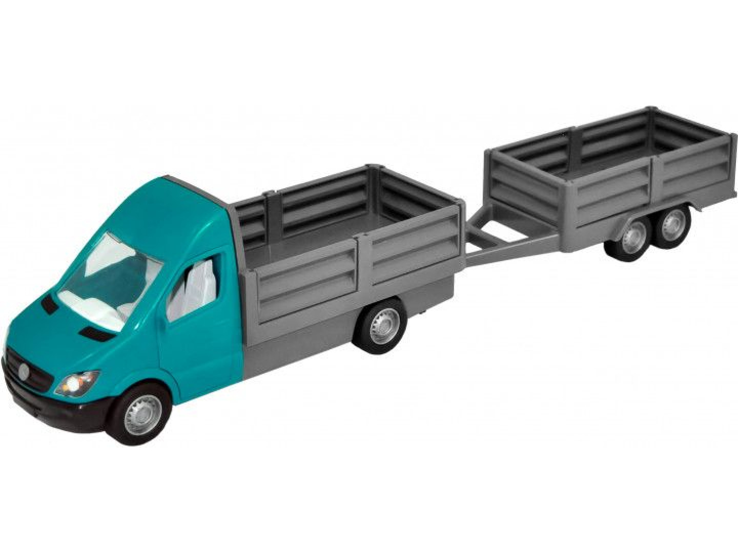 

Автомобиль Tigres Mercedes-Benz Sprinter бортовой с прицепом (39668)