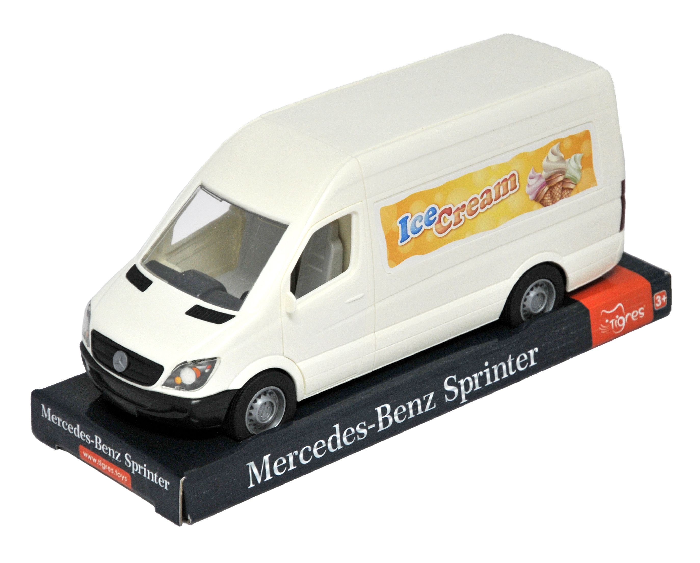 

Автомобиль Tigres Mercedes-Benz Sprinter грузовой белый (39700)