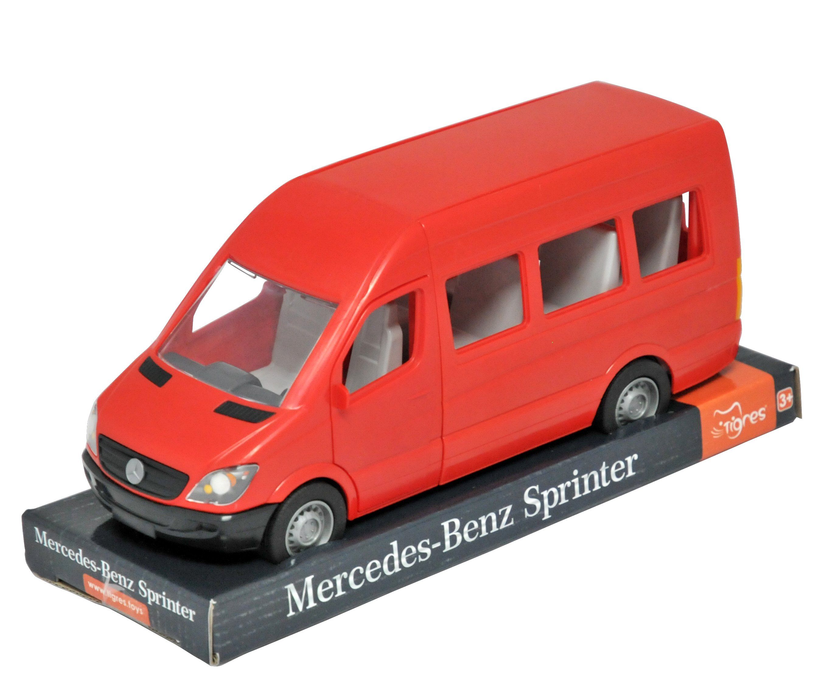 

Автомобиль Tigres Mercedes-Benz Sprinter пассажирский красный (39705)