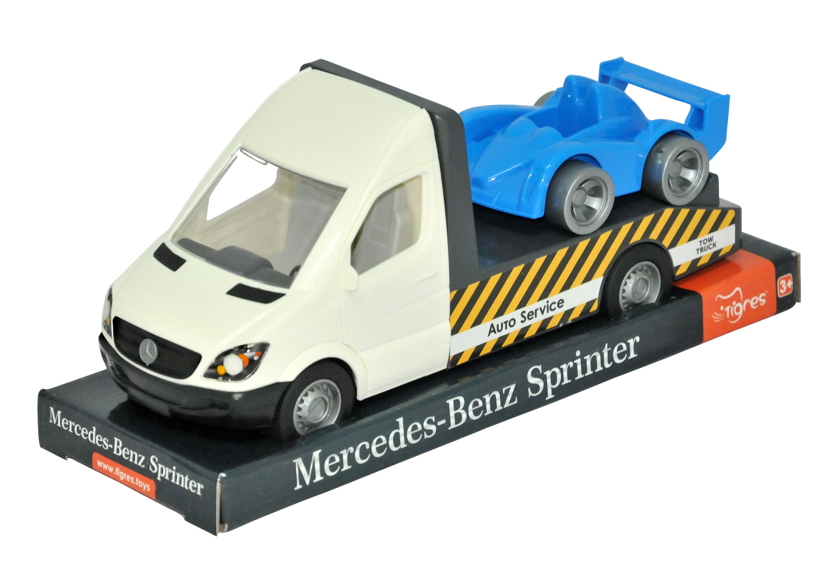 

Автомобиль Tigres Mercedes-Benz Sprinter эвакуатор белый (39708)