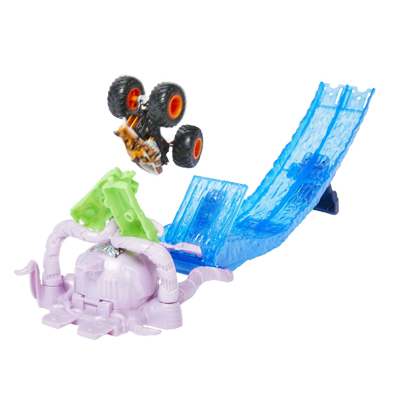 

Игровой набор Hot Wheels Monster Trucks Опасные противники Слем с осьминогом (GYL09/GYL11)