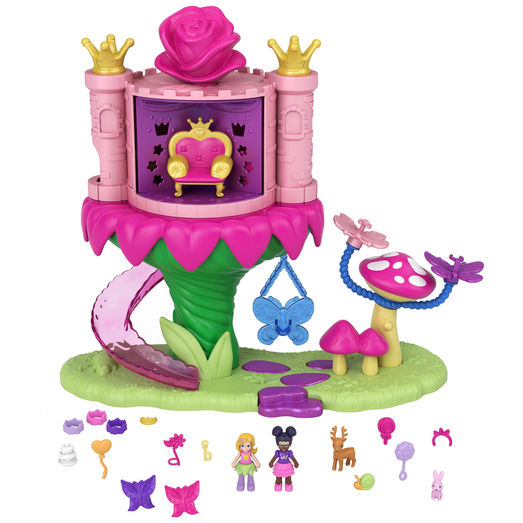 

Ігровий набір Polly Pocket Казкові місця з Поллівіля Казковий політ (GYK41/GYK43)