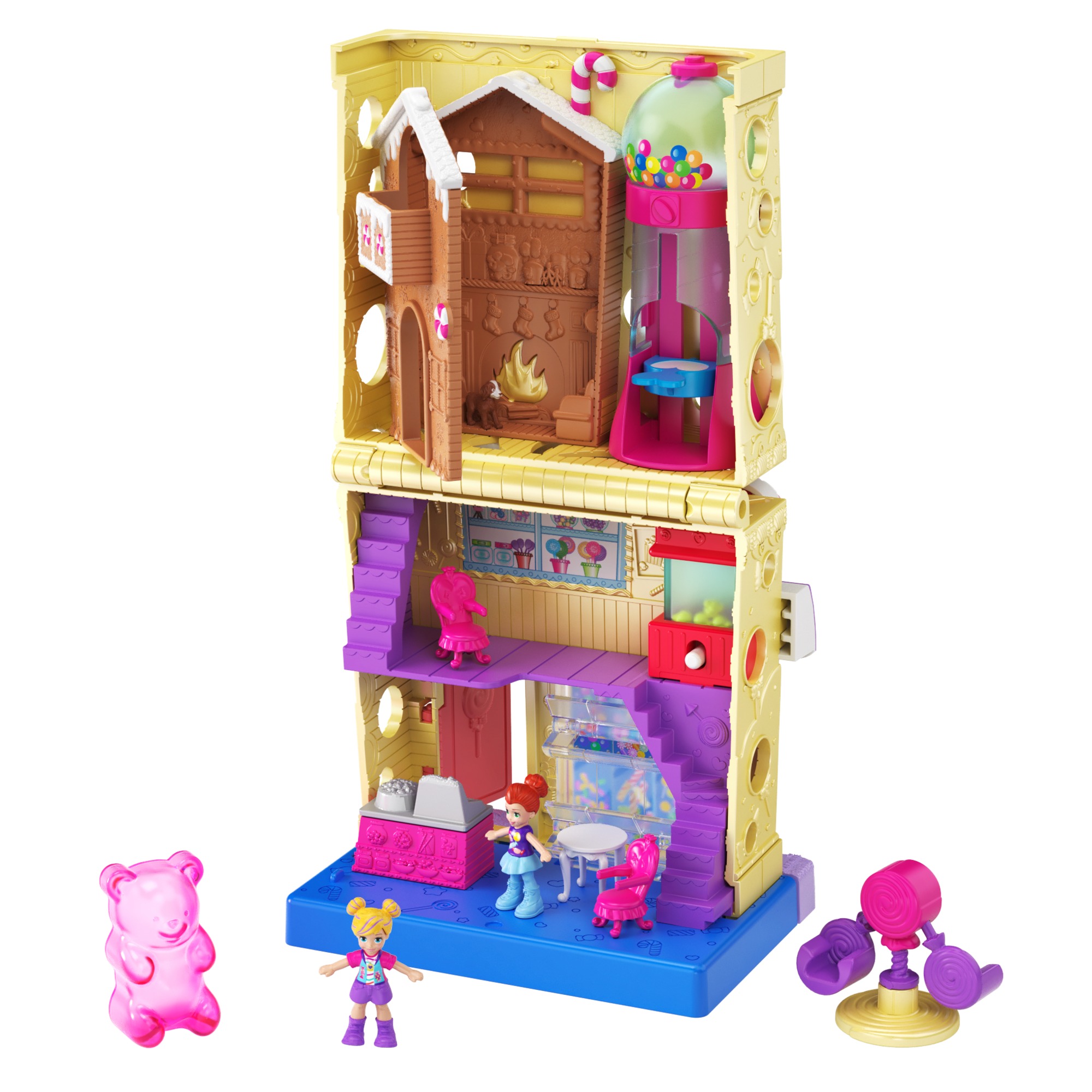 

Игровой набор Polly Pocket Магазин Полливиля Магазин сладостей (GGC29/GKL57)