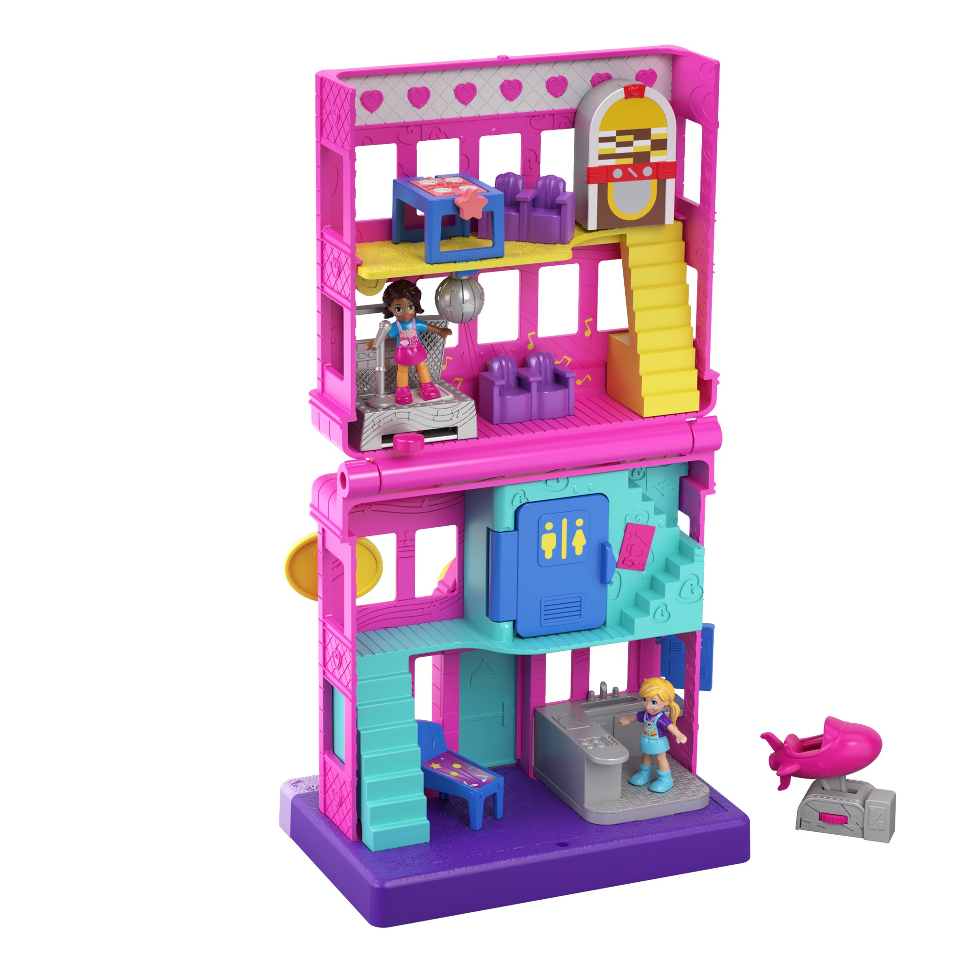 

Ігровий набір Polly Pocket Магазин Поллівіля Ресторан (GGC29/GGC30)