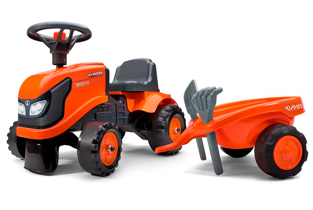 

Трактор Falk Kubota 260C каталка с прицепом (3016200026037)