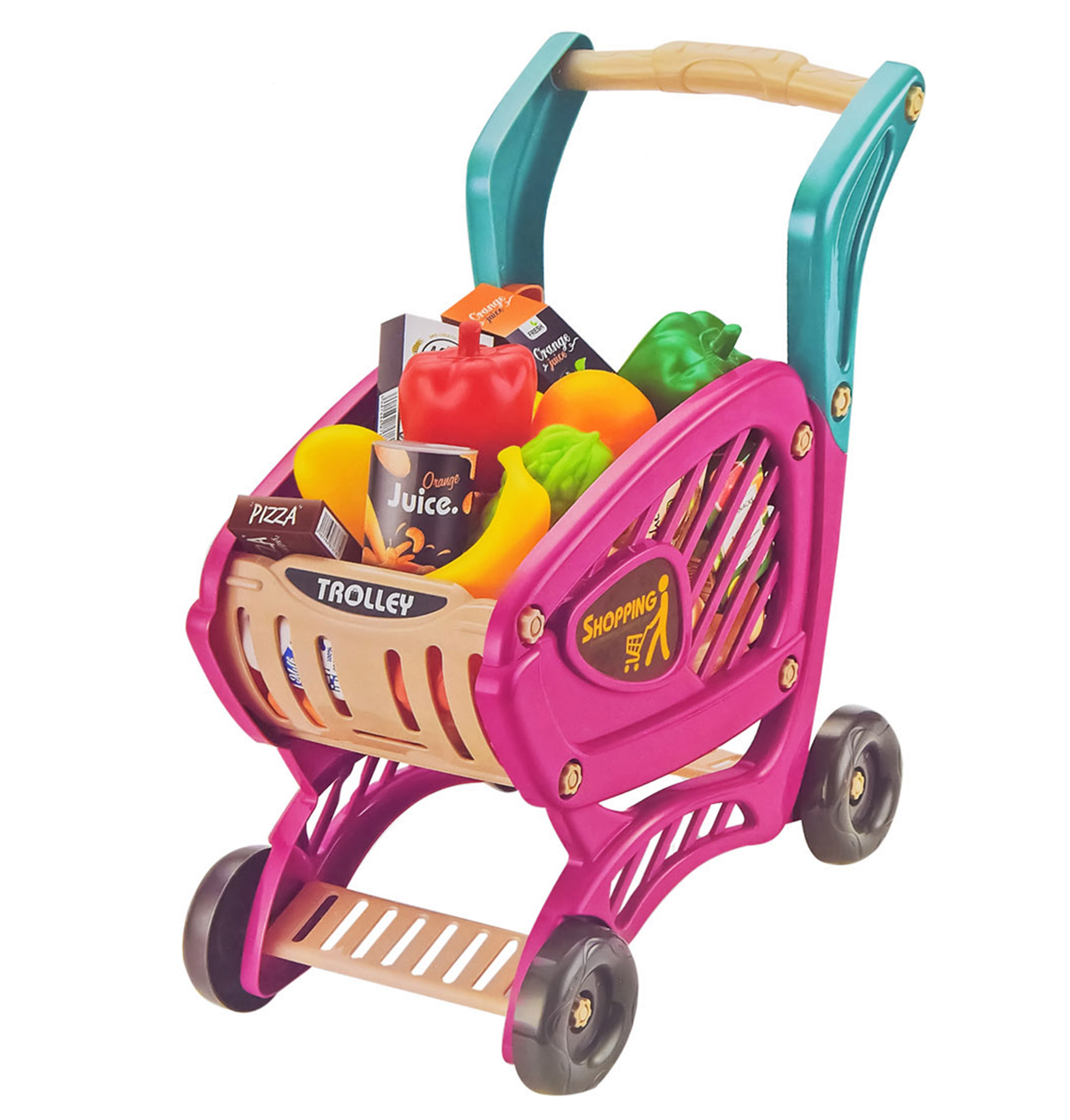 

Ігровий набір Shantou Jinxing Продуктова корзина 42 предмета (668-81)