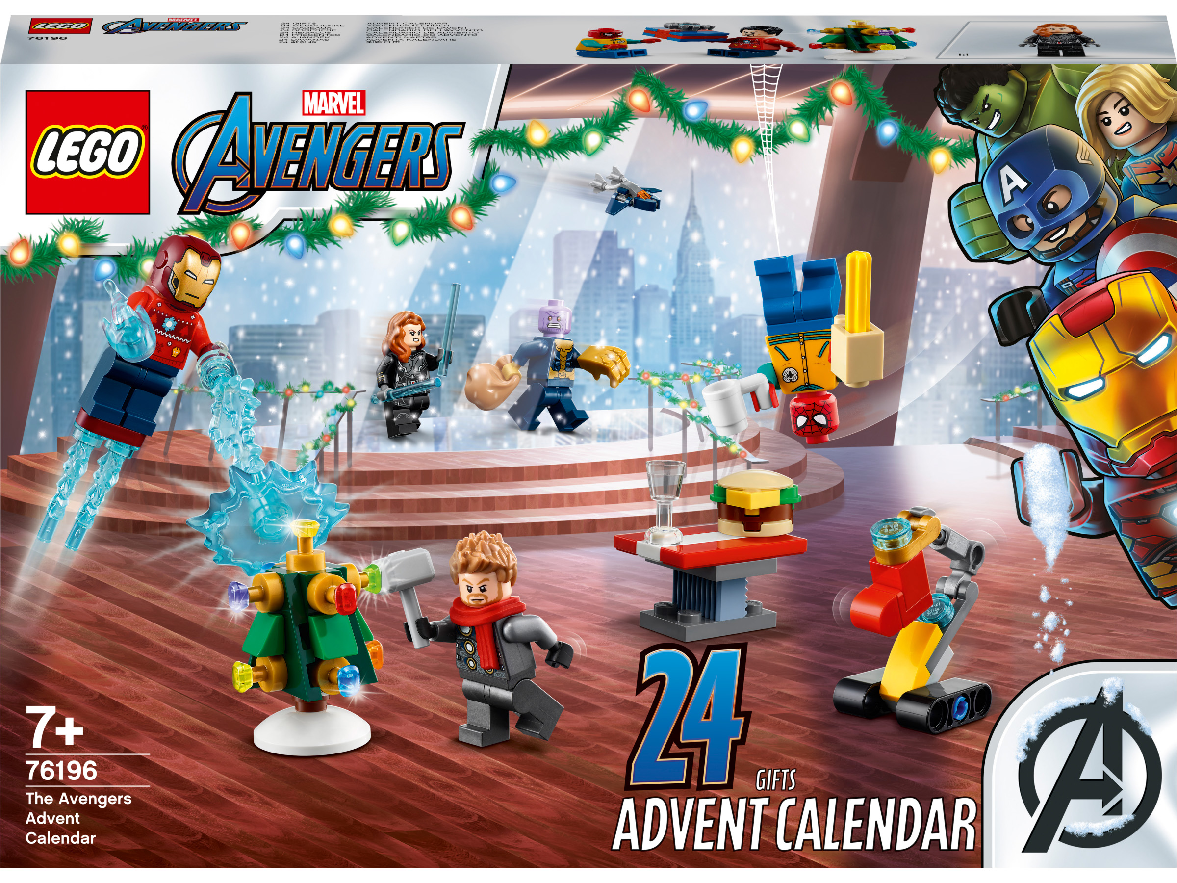 

Конструктор LEGO Marvel Super Heroes Новогодний календарь (76196)