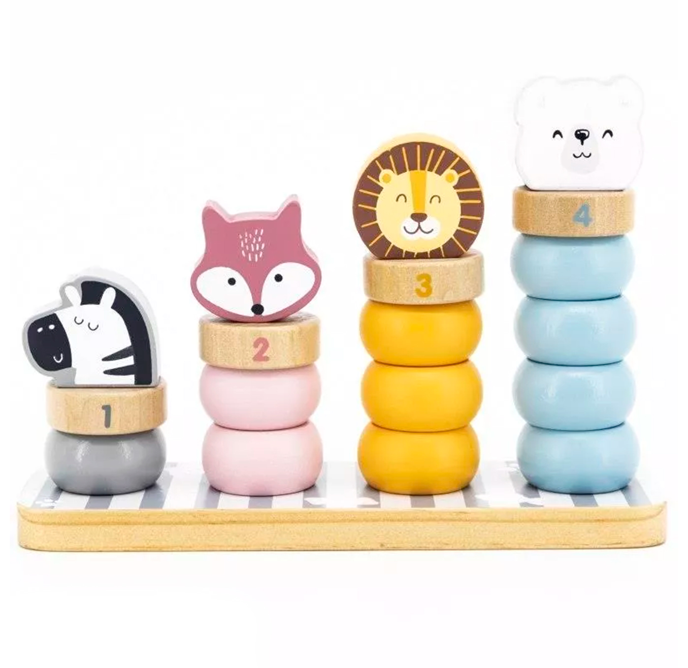 

Сортер-пирамидка Viga Toys PolarB Животные (44022)