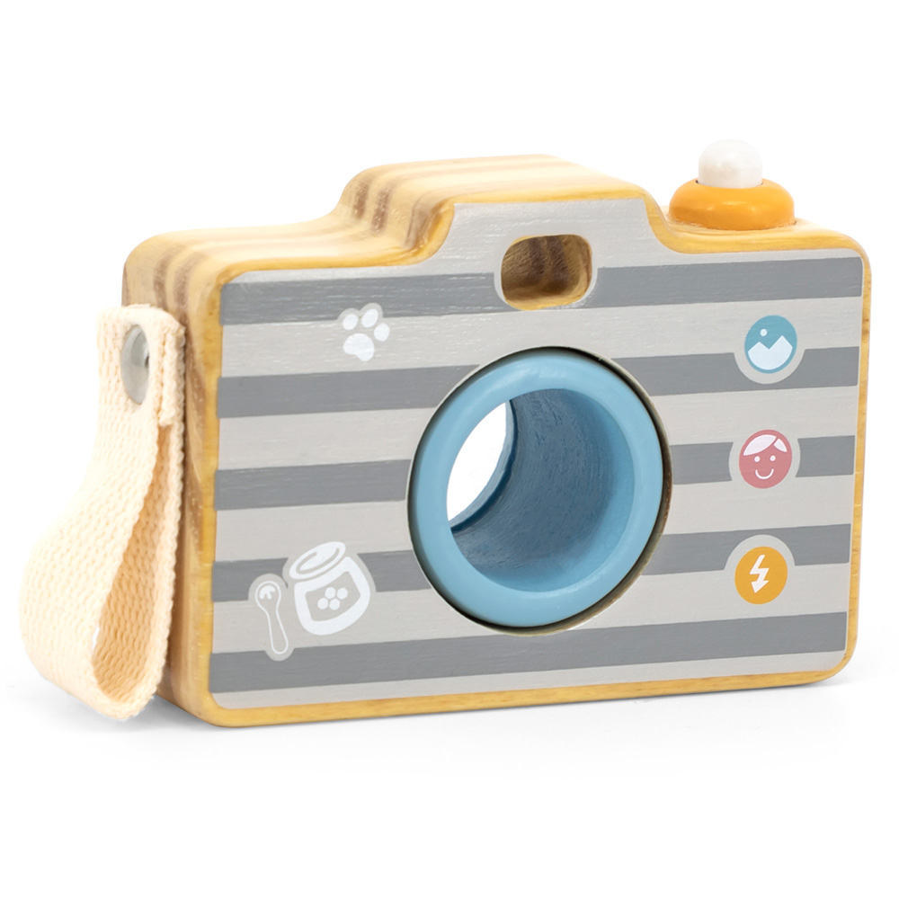 

Деревянная игрушка Viga Toys PolarB Фотоаппарат с калейдоскопом (44034)