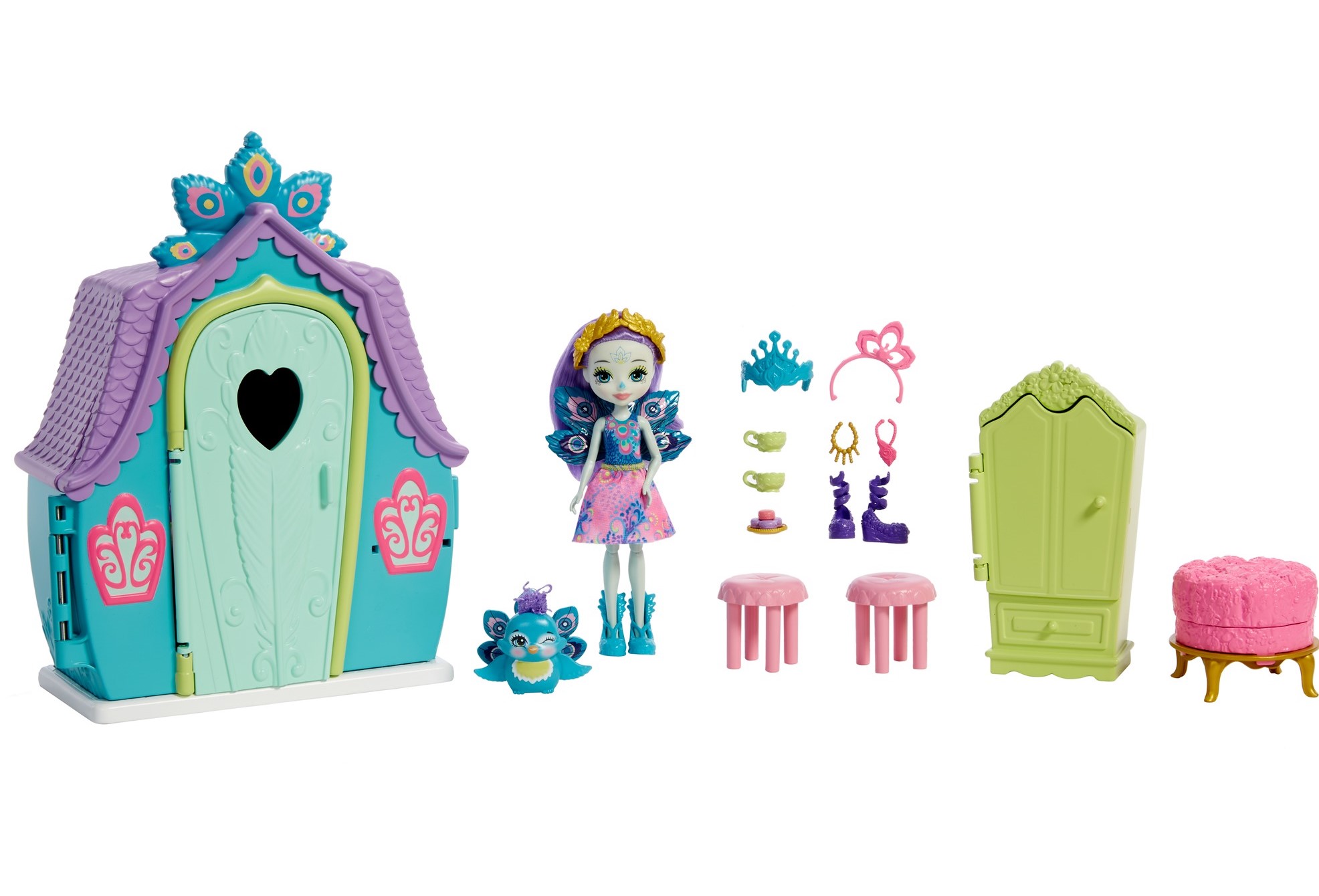 

Игровой набор Enchantimals Домик Павлина Петтер (GYN59/NEW2)