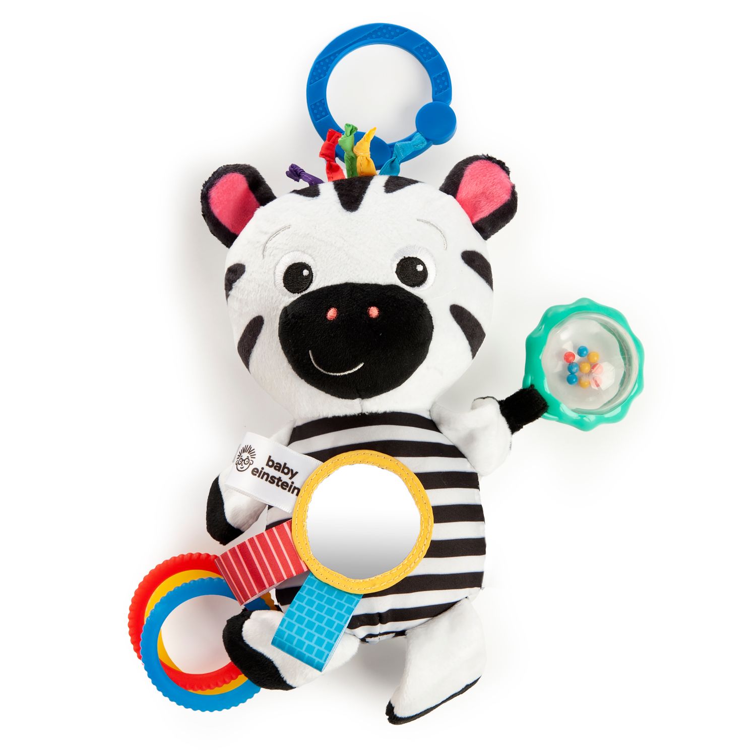

Развивающая мягкая игрушка Baby Einstein Zen's sensory play (74451127937)