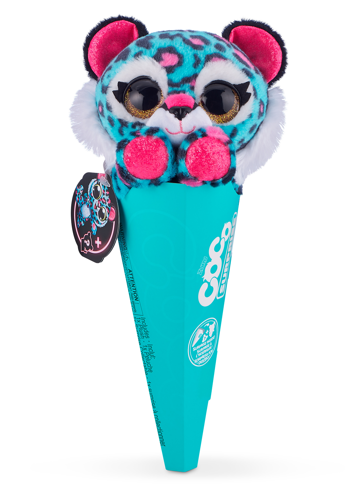 

Іграшка м'яка Zuru Coco surprise Neon Отто (9609SQ1/9609SQ1-4)