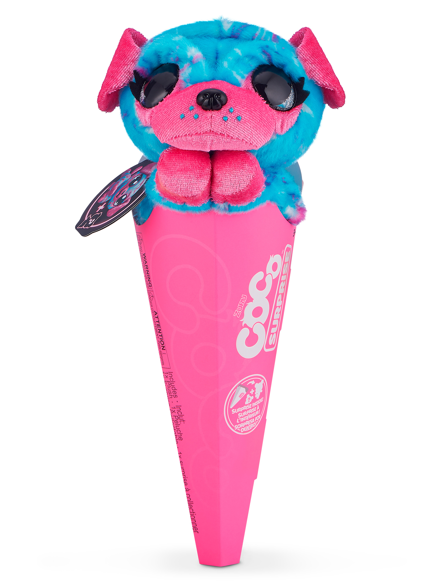 Акція на Іграшка м'яка Zuru Coco surprise Neon Поппі (9609SQ1/9609SQ1-5) від Будинок іграшок