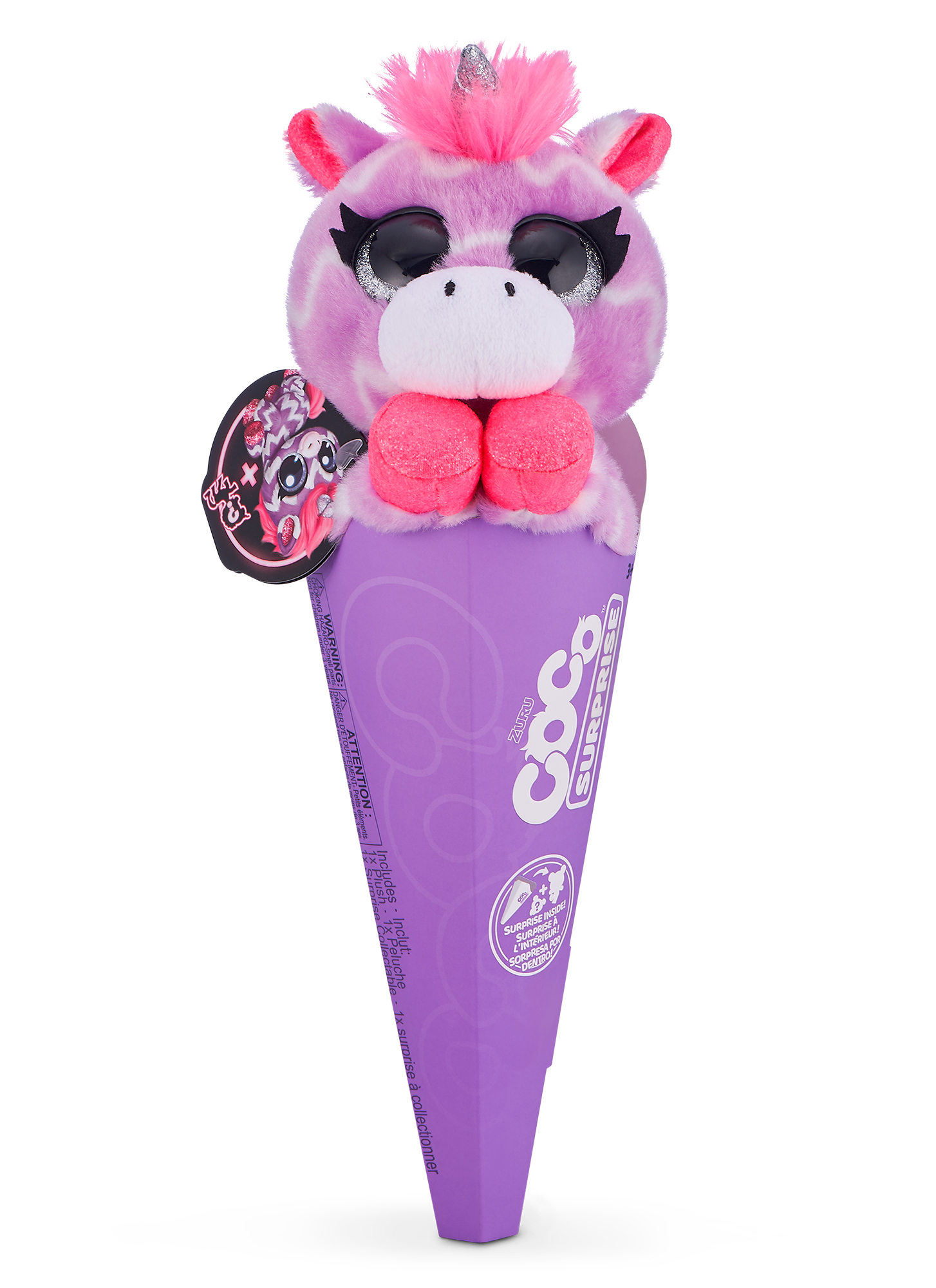 

Іграшка м'яка Zuru Coco surprise Neon Зіггі (9609SQ1/9609SQ1-6)
