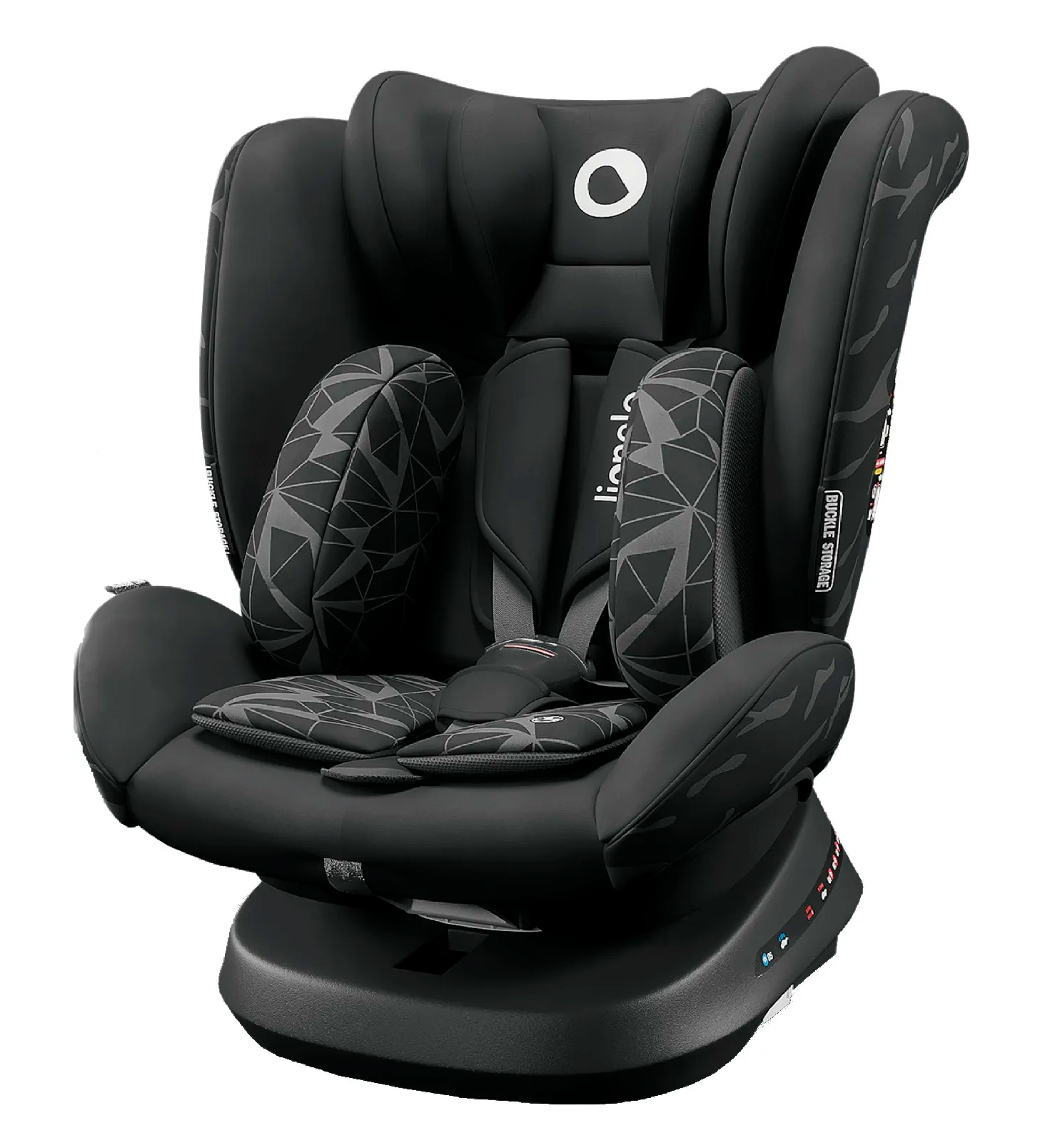 

Автокресло Lionelo Bastiaan One black onyx 0-36 кг (LO.A.BO05)